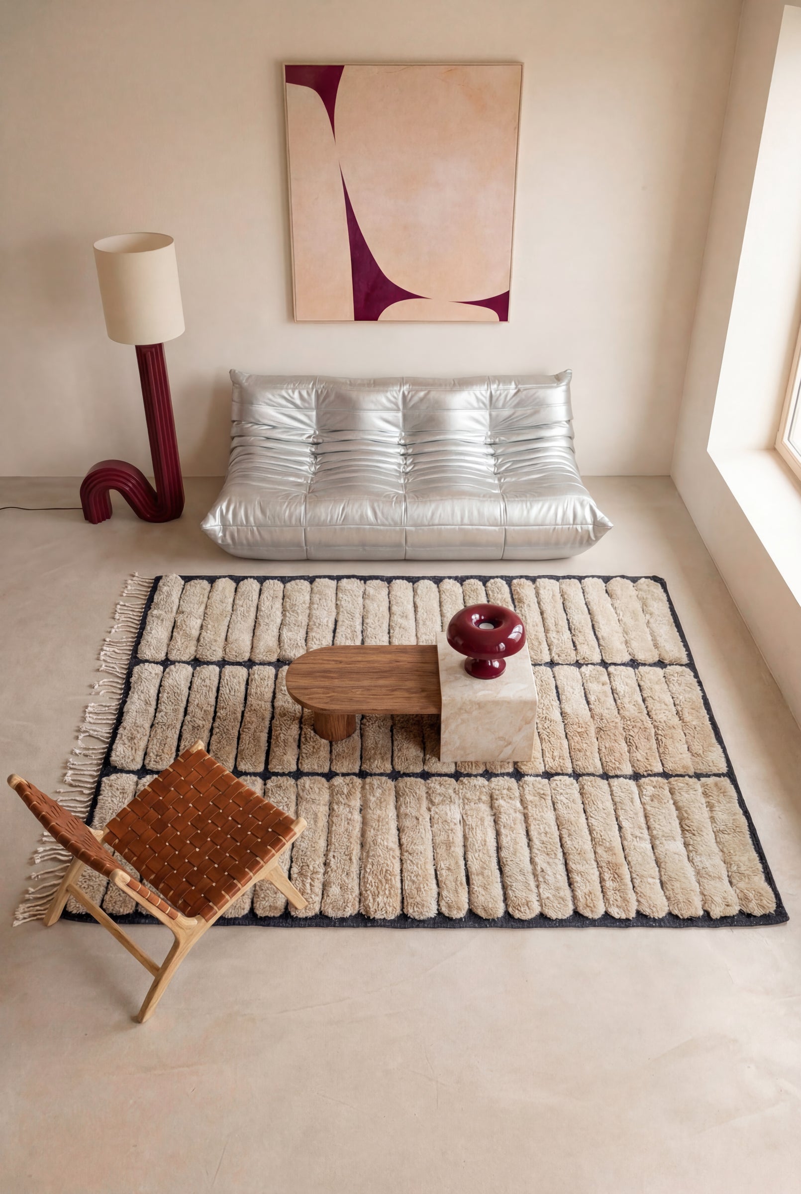 Tapis berbère M'rirt - n°2393