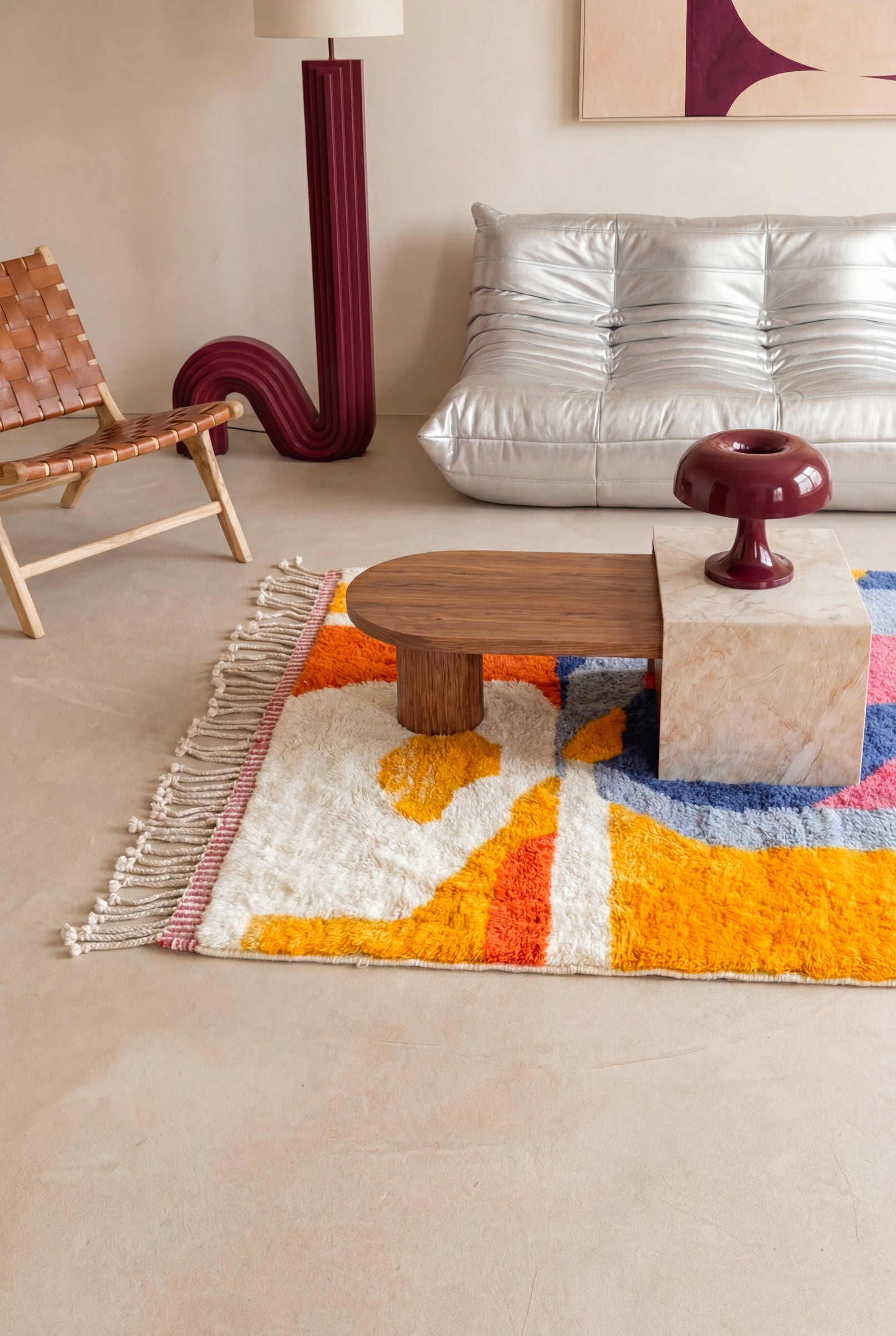 Tapis berbère M'rirt - n°2105