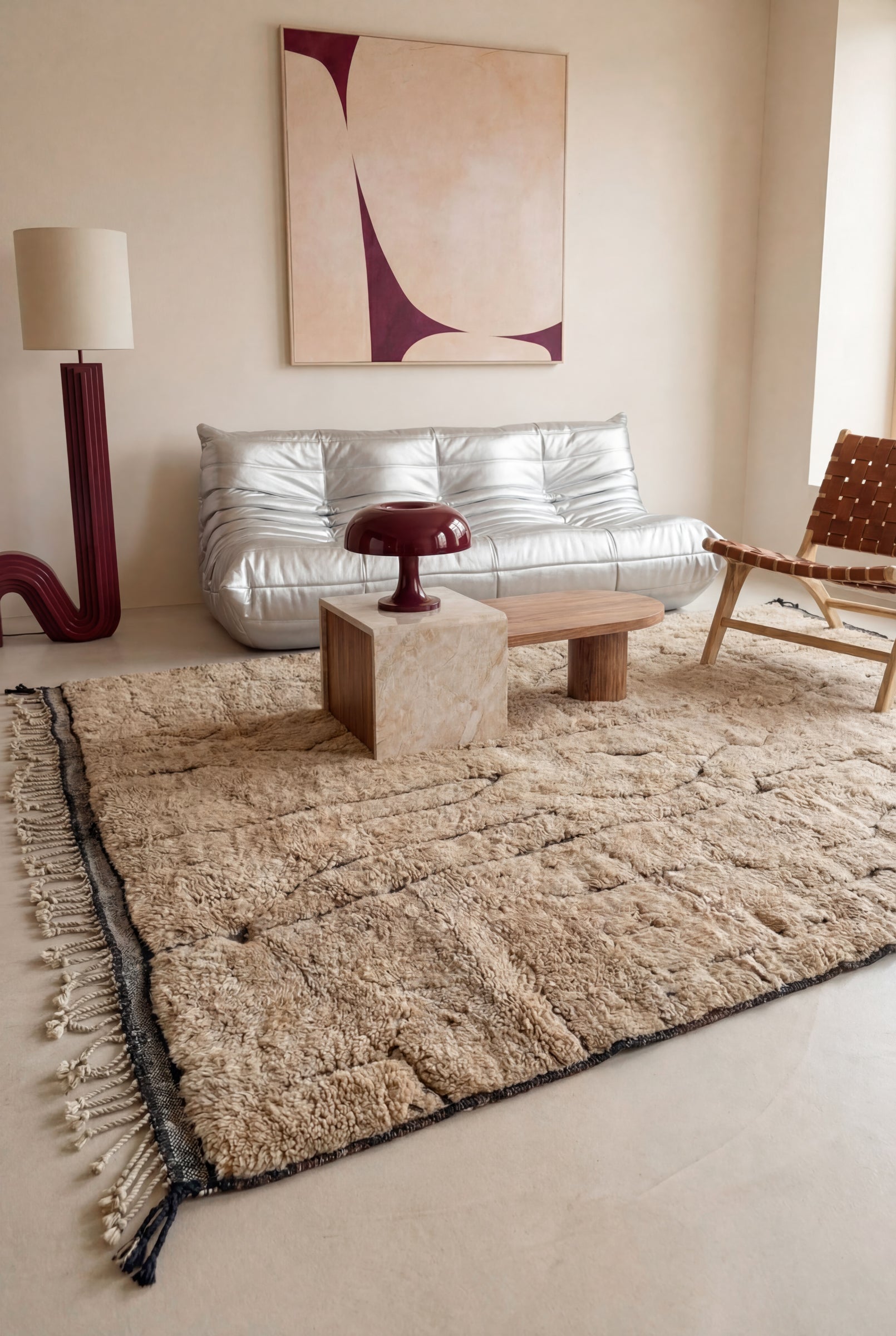 Tapis berbère M'rirt - n°835