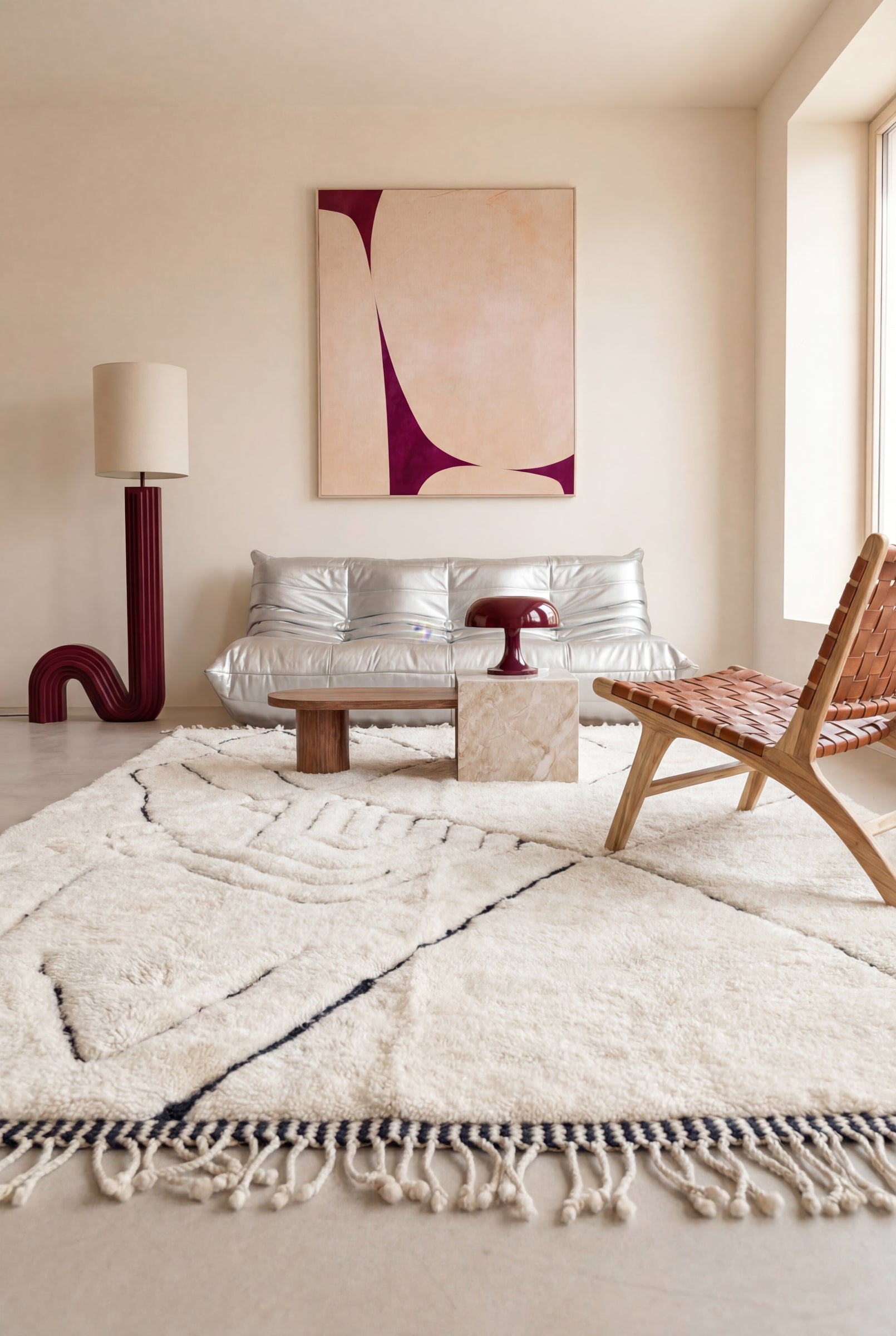 Tapis berbère M'rirt - n°960