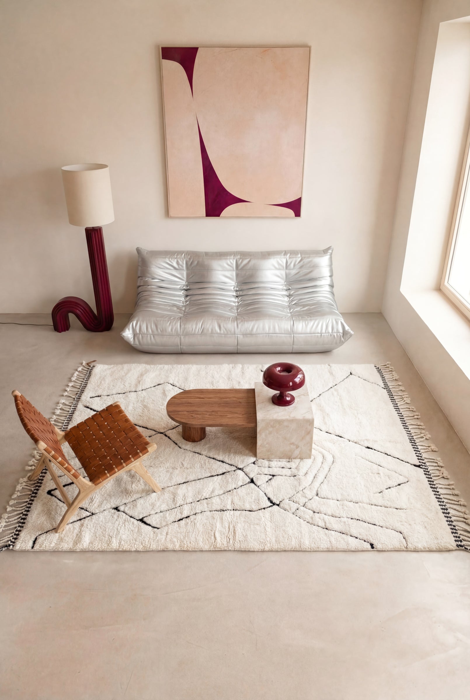 Tapis berbère M'rirt - n°960