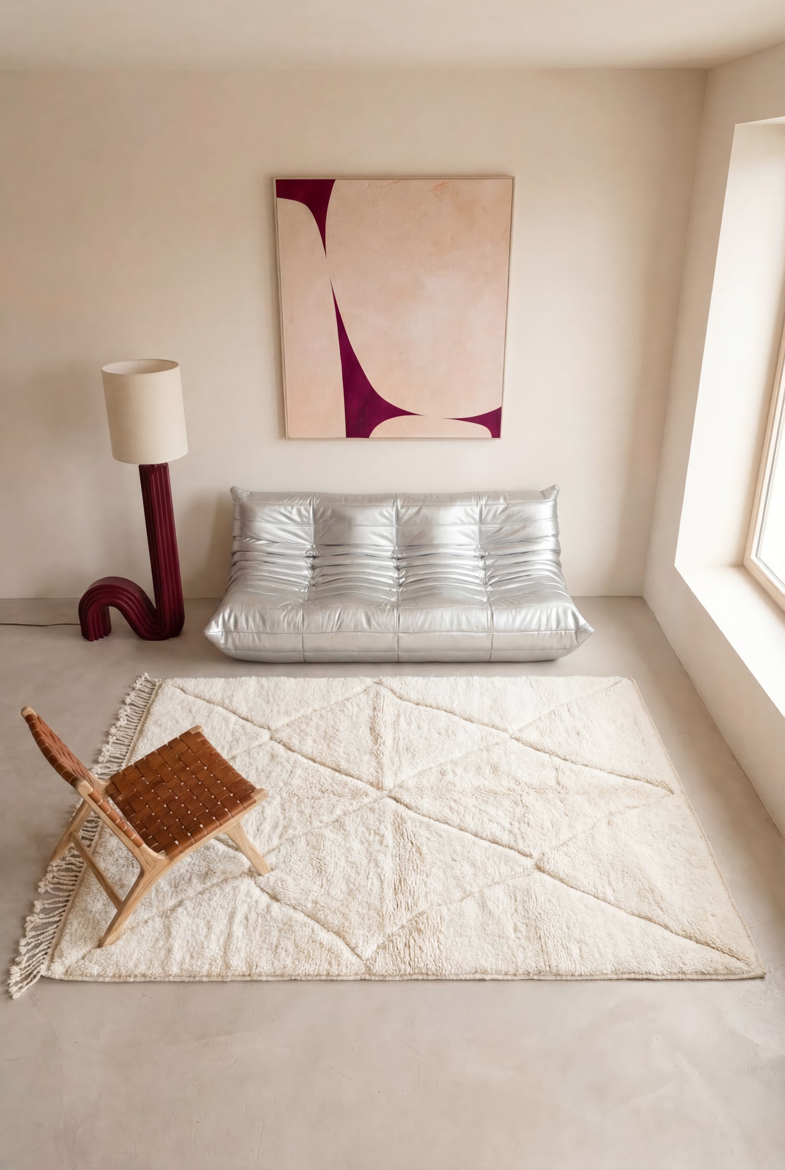 Tapis berbère M'rirt - n°914