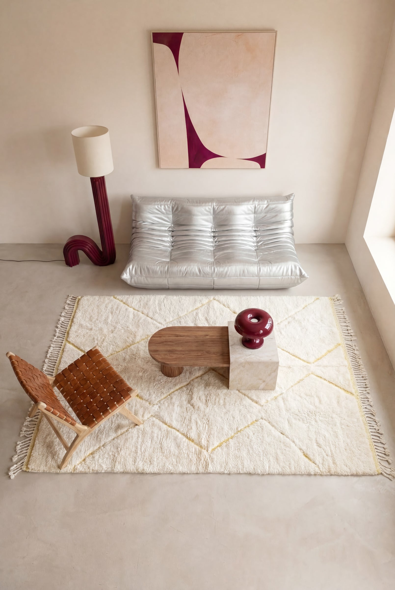 Tapis berbère M'rirt - n°938