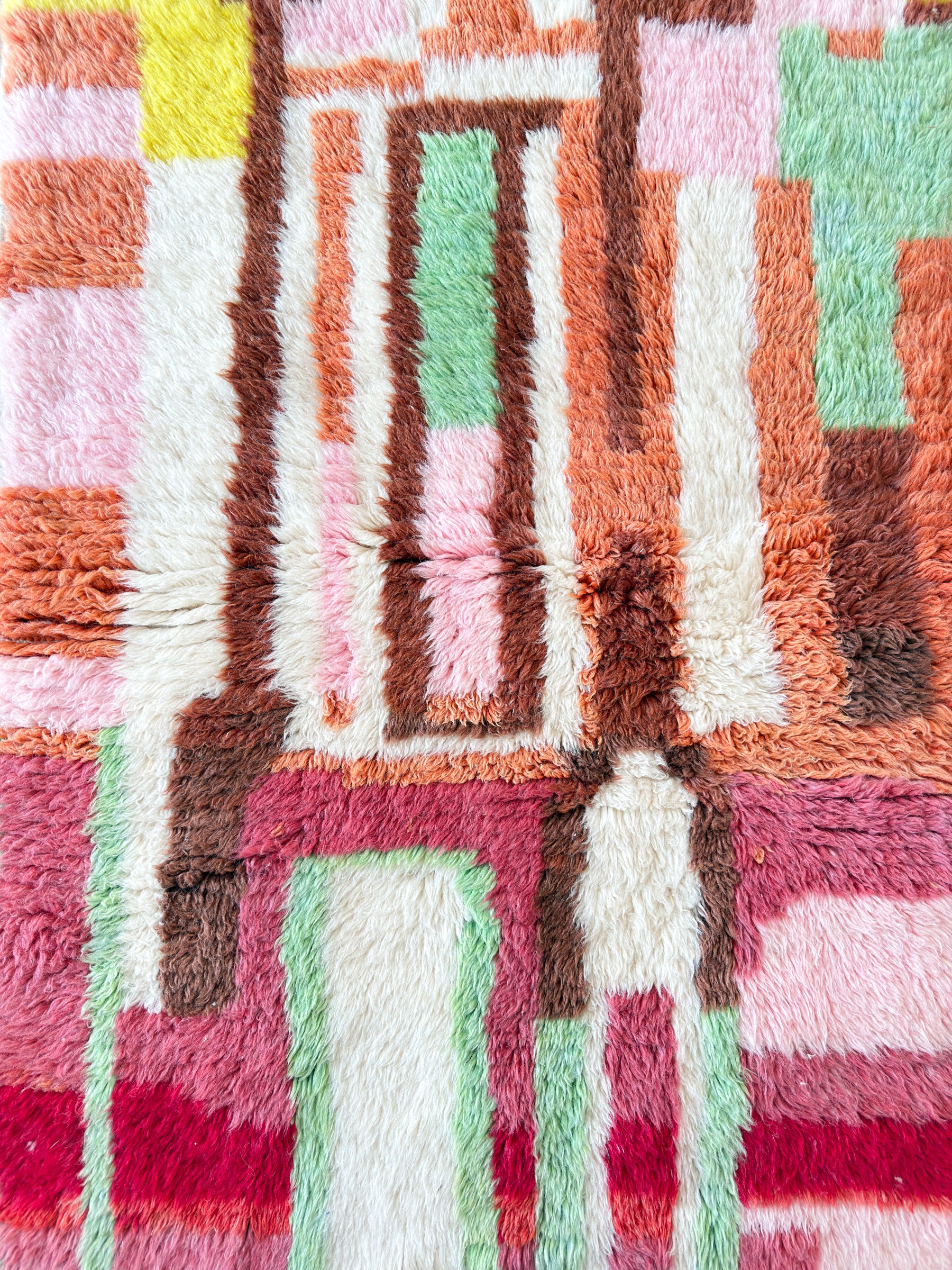 Colorful Berber rug 96 x 168 cm - No. 2505