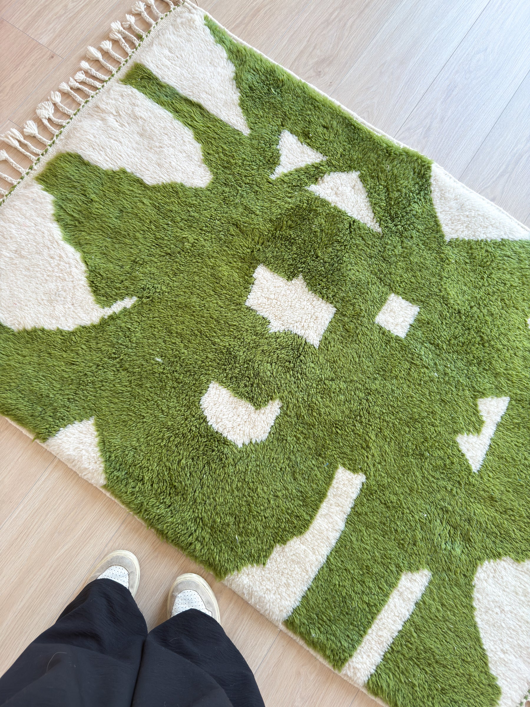 Tapis berbère coloré 107 x 167 cm - n°2513