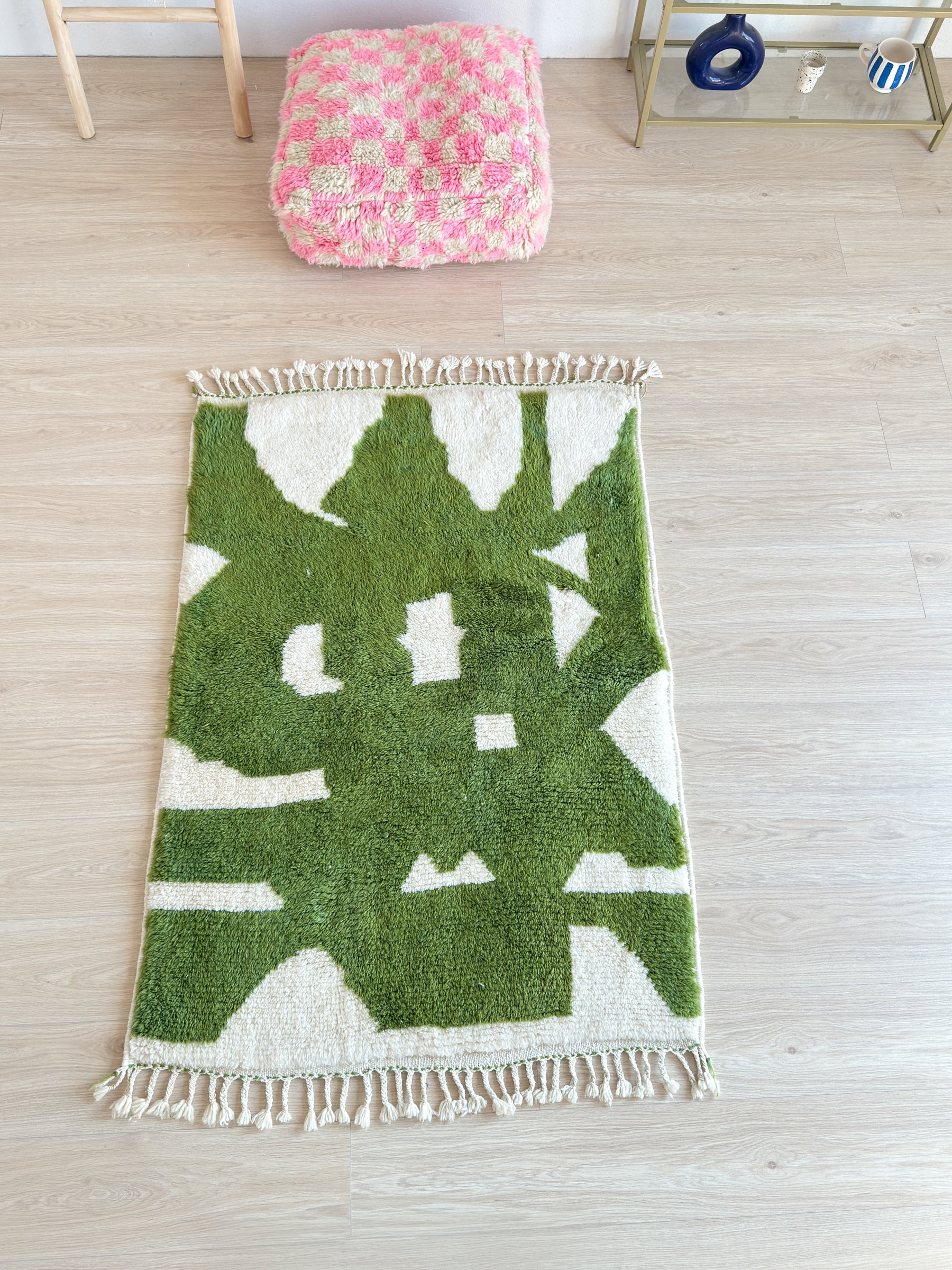 Colorful Berber rug 107 x 167 cm - No. 2513