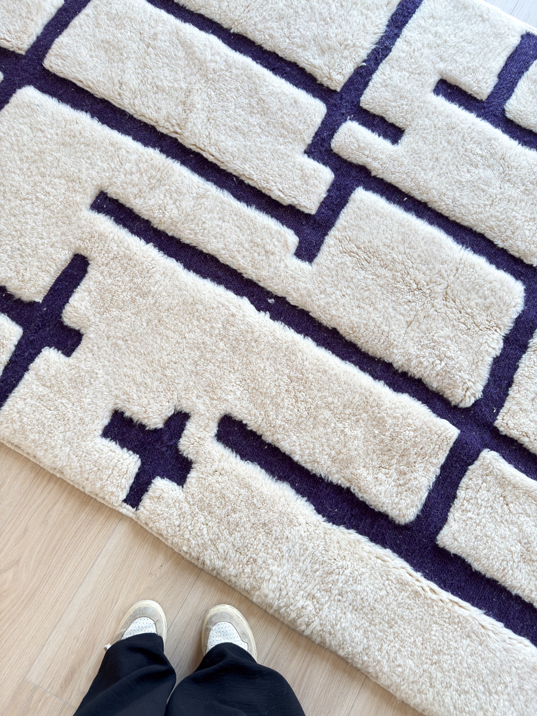 Tapis Beni Ouarain 159 x 285 cm - n°2499