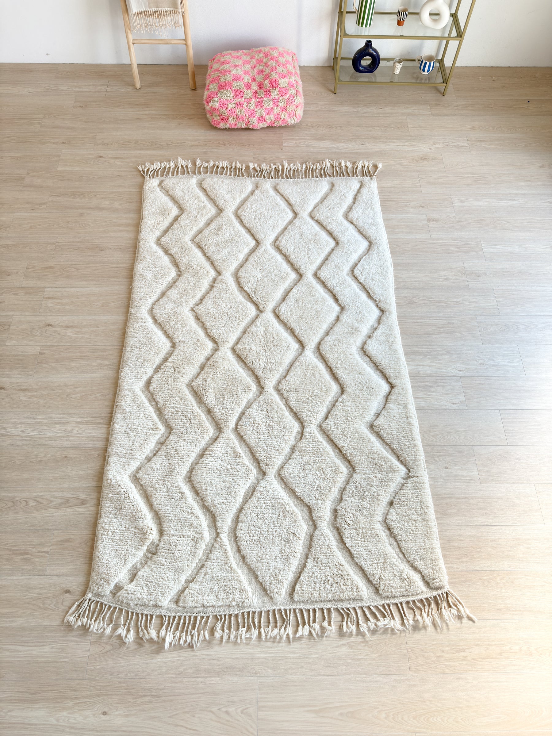 Tapis Beni Ouarain 151 x 275 cm - n°2535