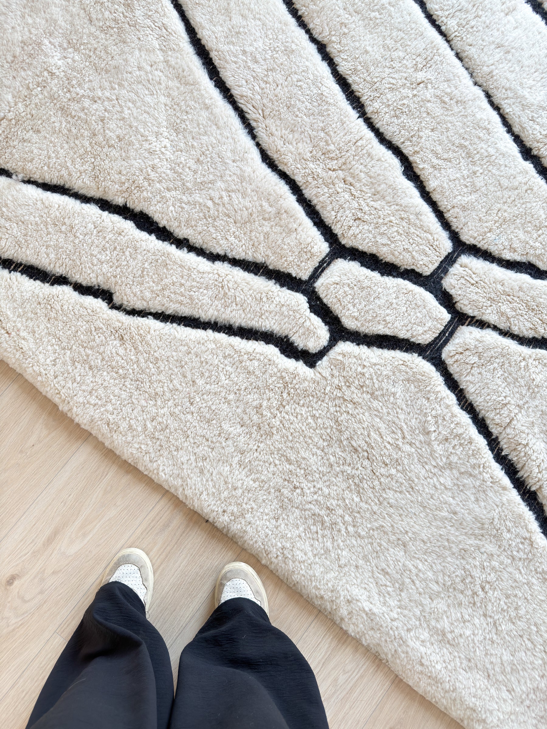 Tapis Beni Ouarain 153 x 285 cm - n°2516