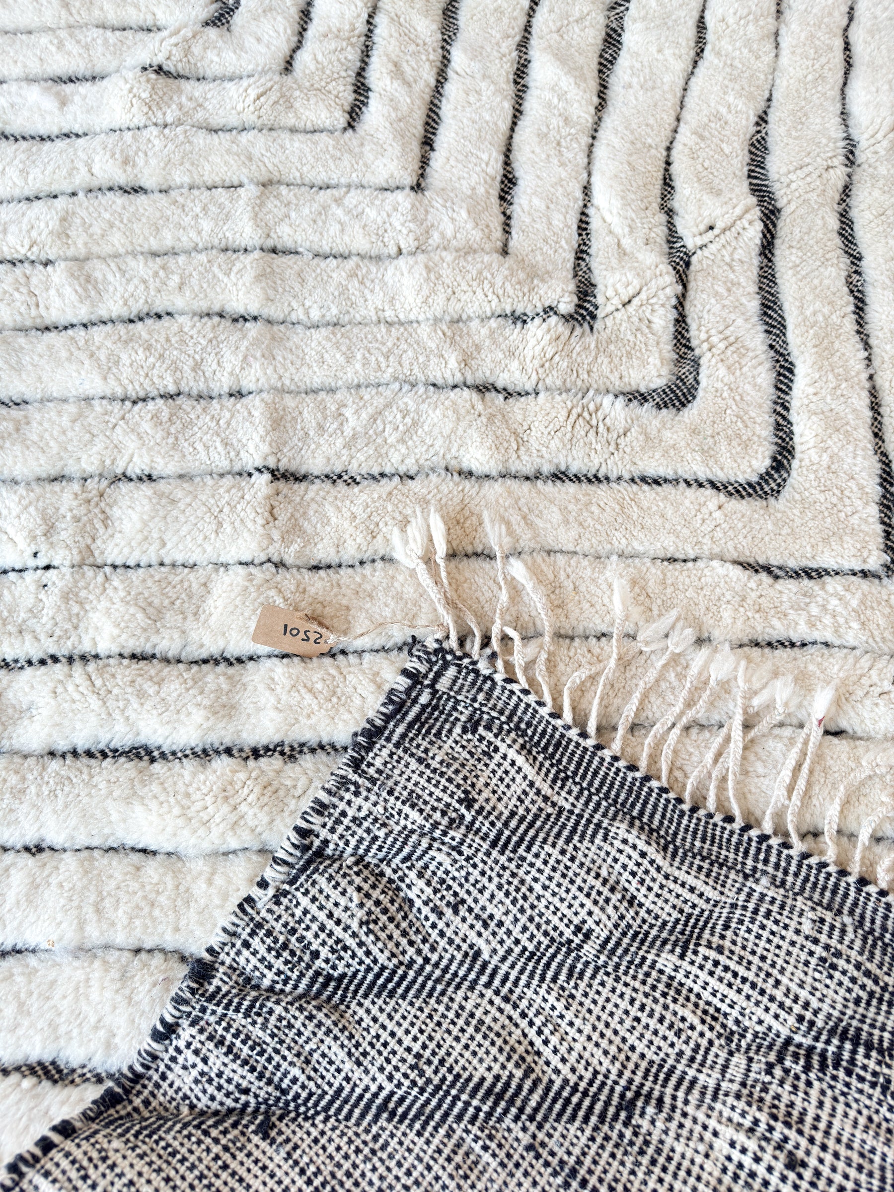 Beni Ouarain rug 195 x 360 cm - n°2501