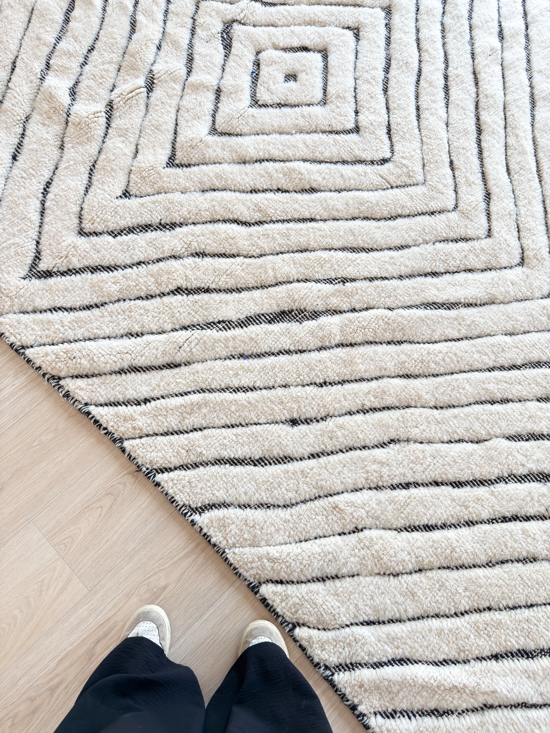 Tapis Beni Ouarain 195 x 360 cm - n°2501