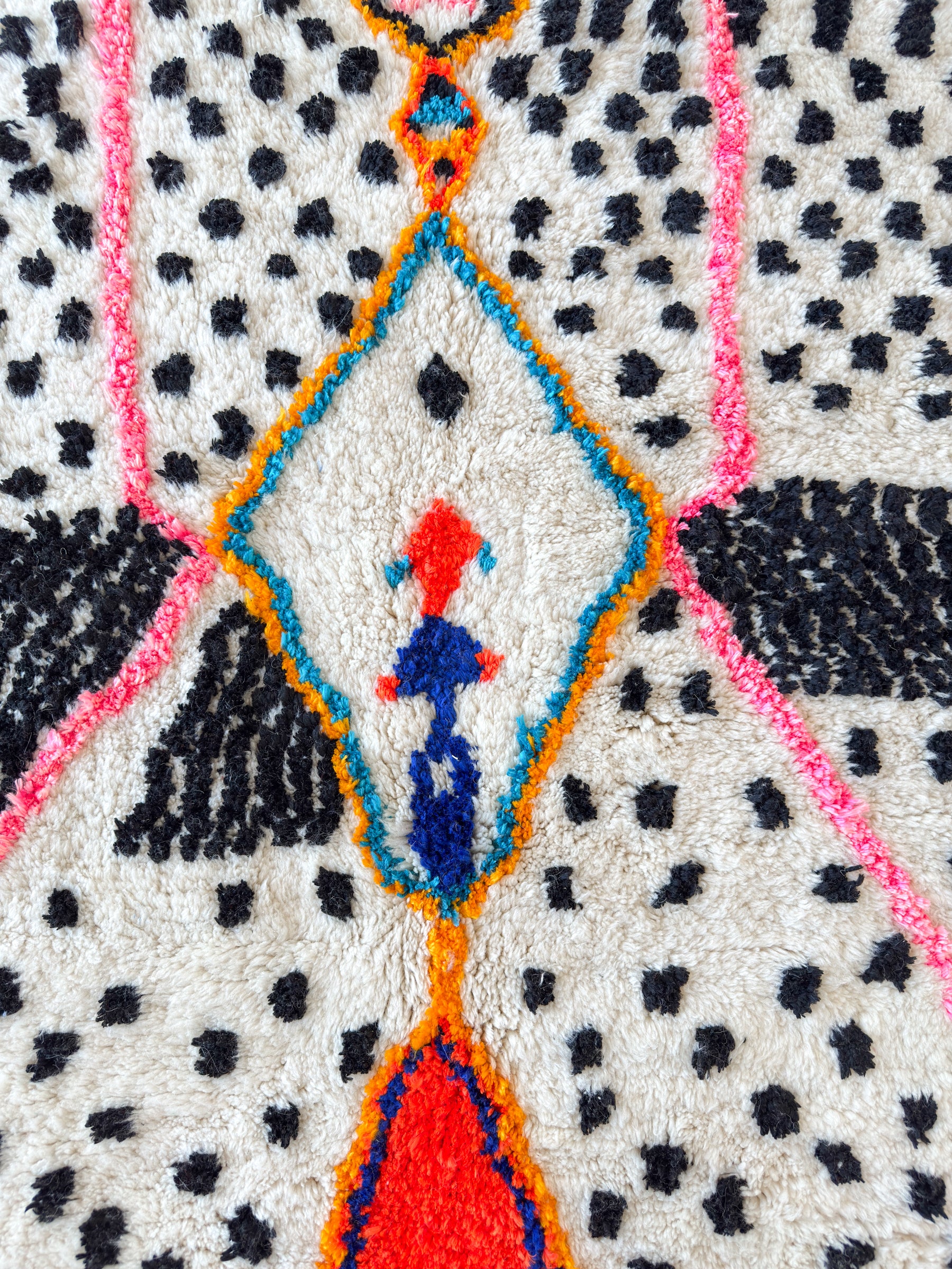 Tapis berbère coloré 157 x 220 cm - n°2492