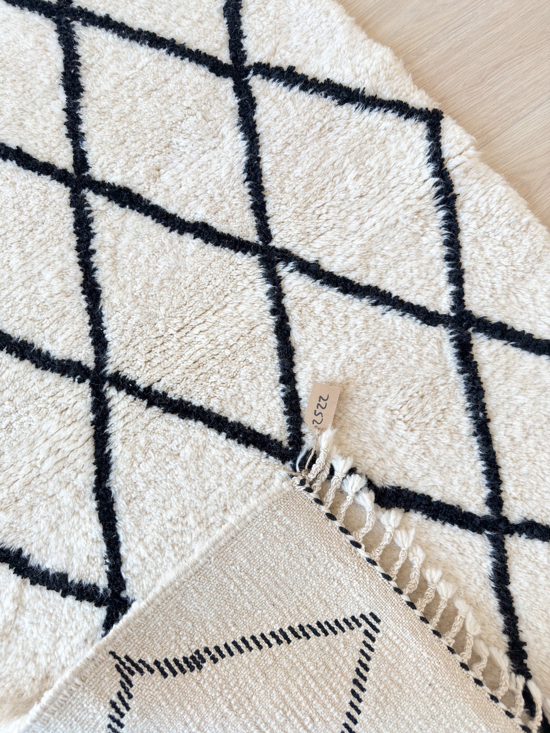 Tapis berbère coloré 100 x 171 cm - n°2522