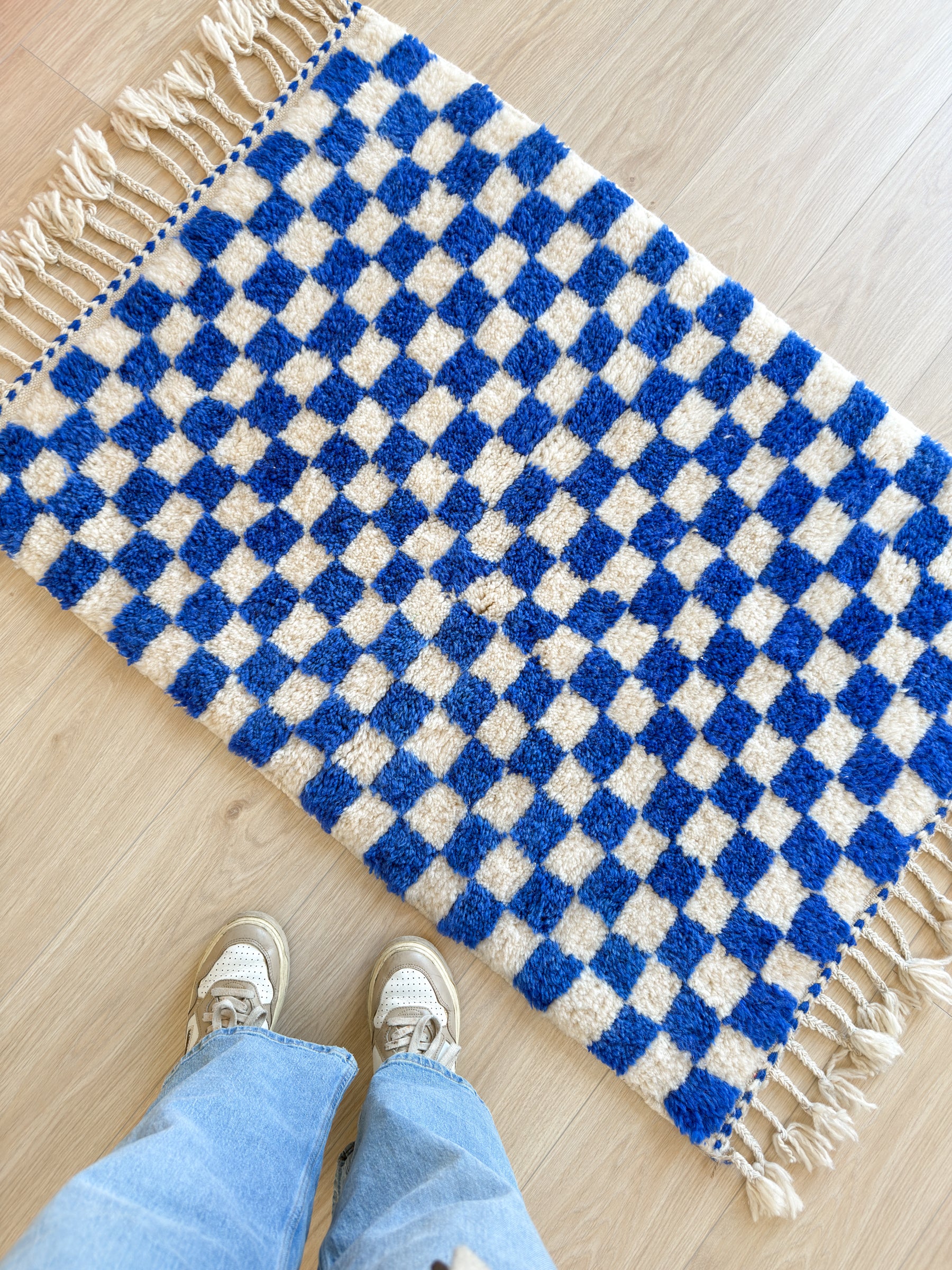Tapis berbère coloré 84 x 138 cm - n°2508