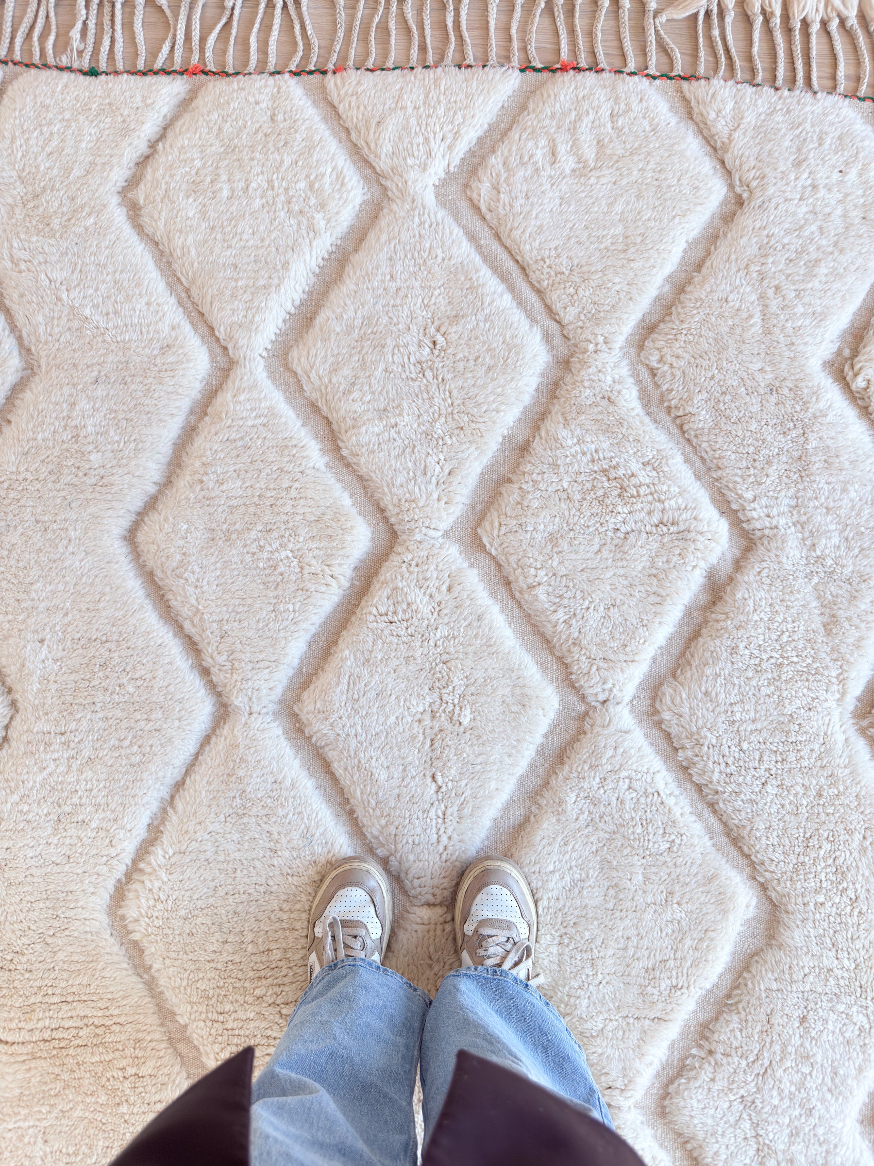 Tapis Beni Ouarain 157 x 283 cm - n°2494