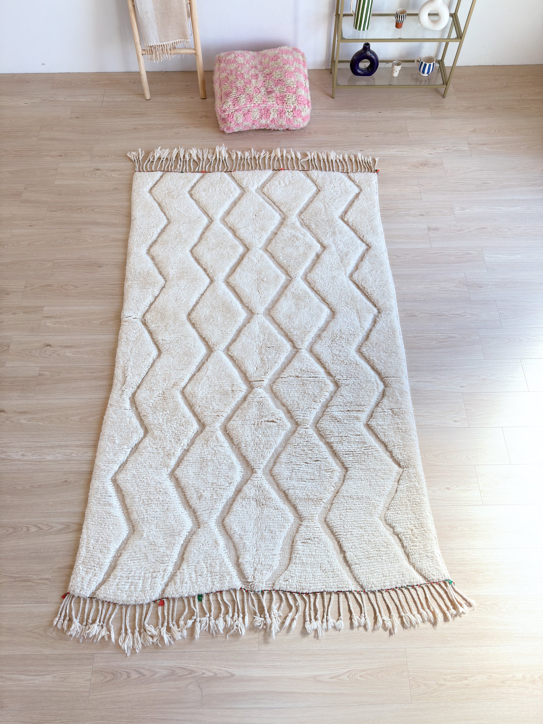 Tapis Beni Ouarain 157 x 283 cm - n°2494