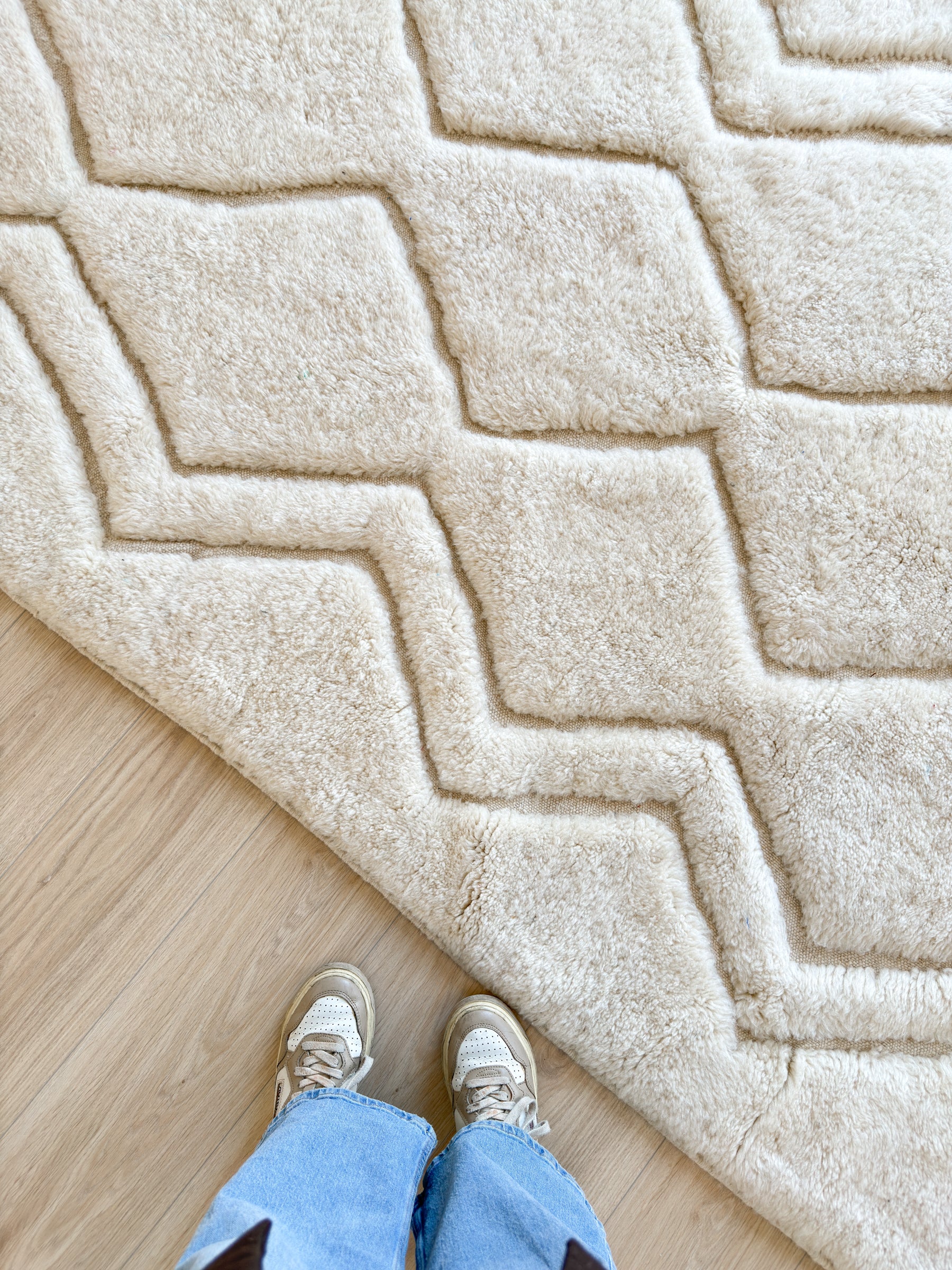 Tapis Beni Ouarain 150 x 287 cm - n°2519