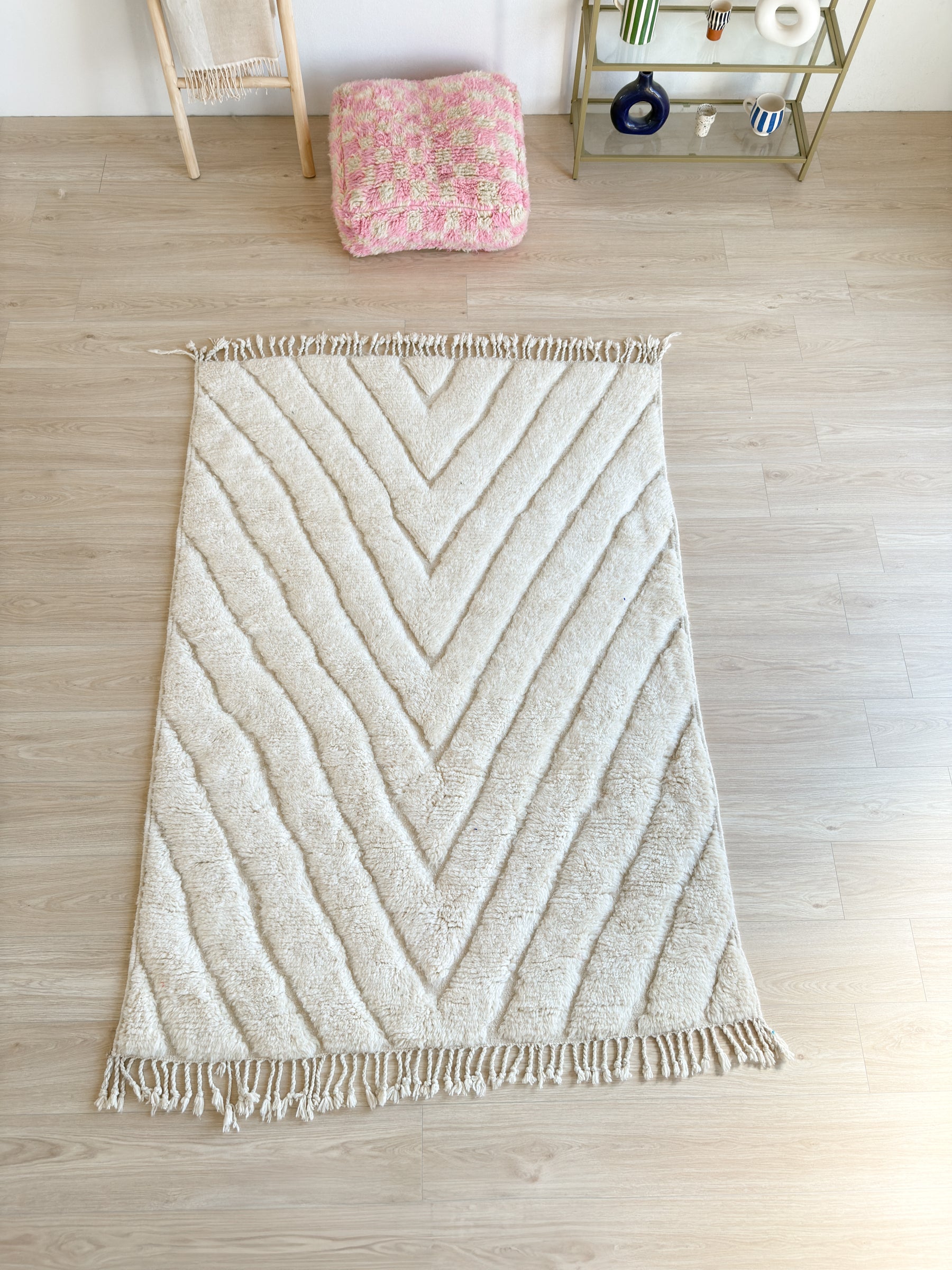Tapis Beni Ouarain 147 x 217 cm - n°2486