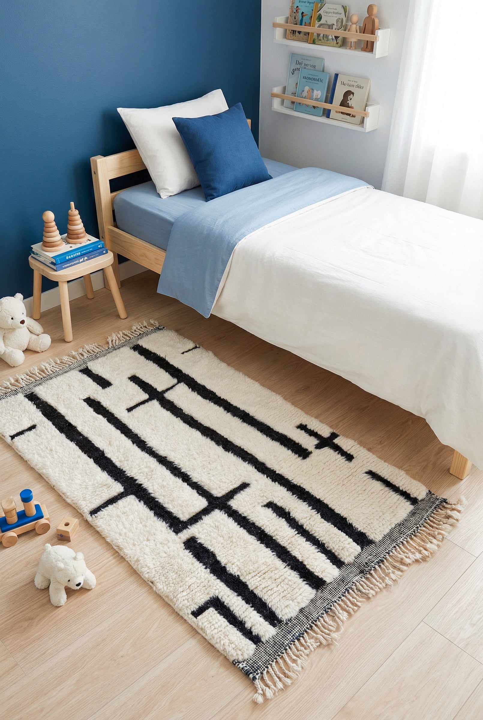 Beni Ouarain rug 97 x 163 cm - n°2282