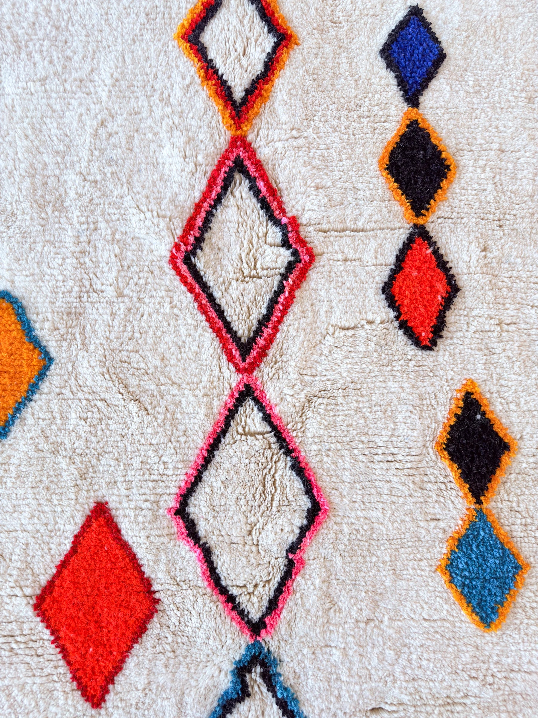 Tapis berbère coloré 199 x 320 cm - n°2557