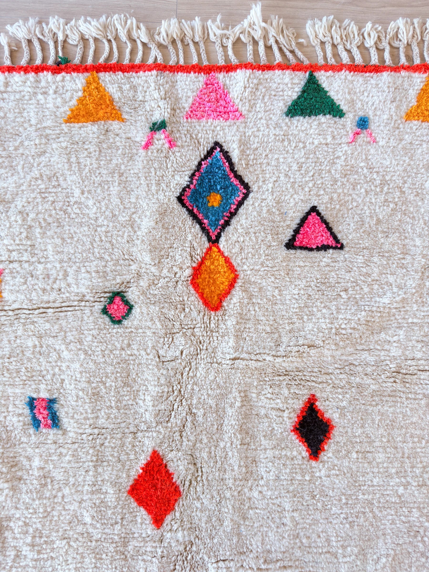 Tapis berbère coloré 206 x 330 cm - n°2563