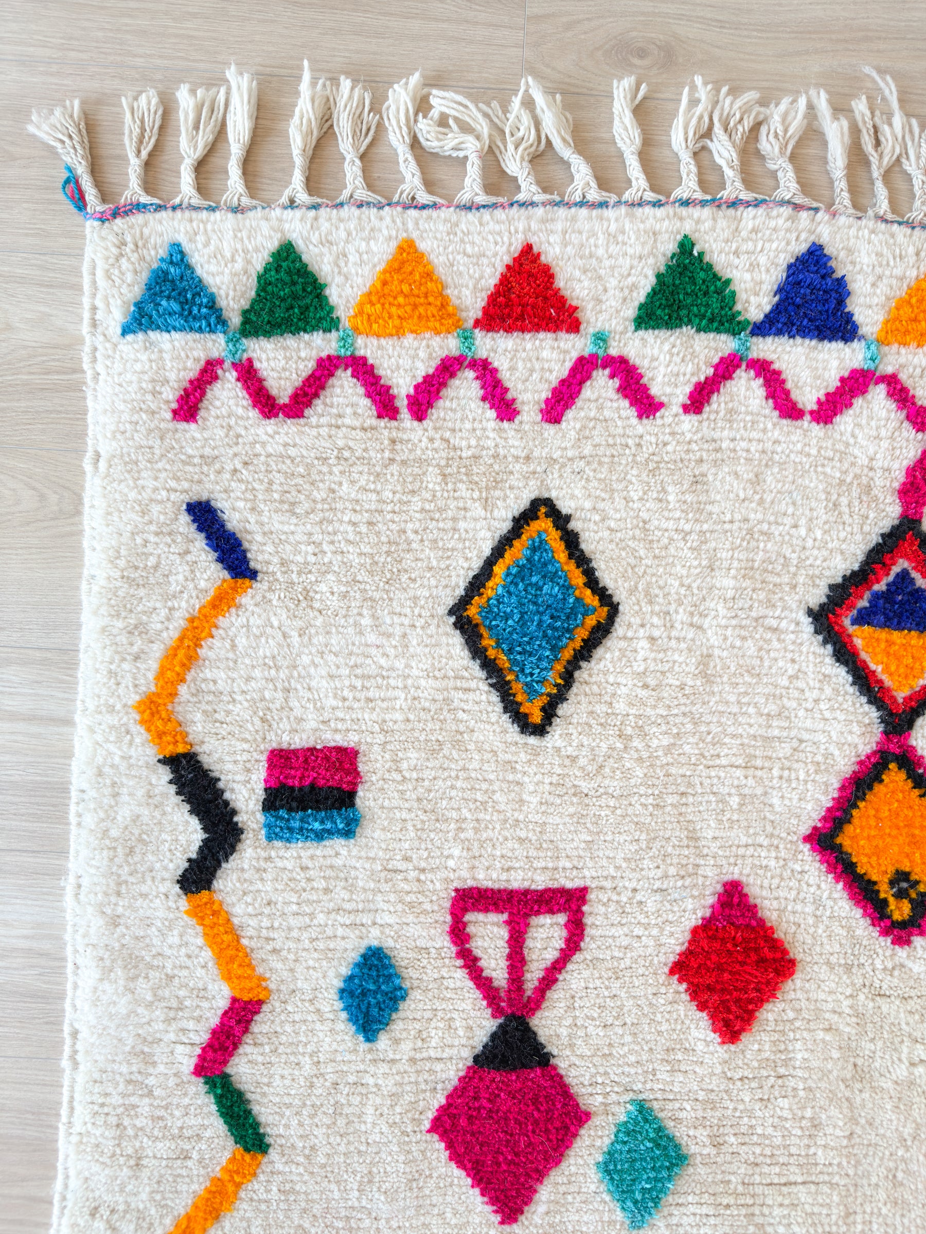 Tapis berbère coloré 146 x 248 cm - n°2592