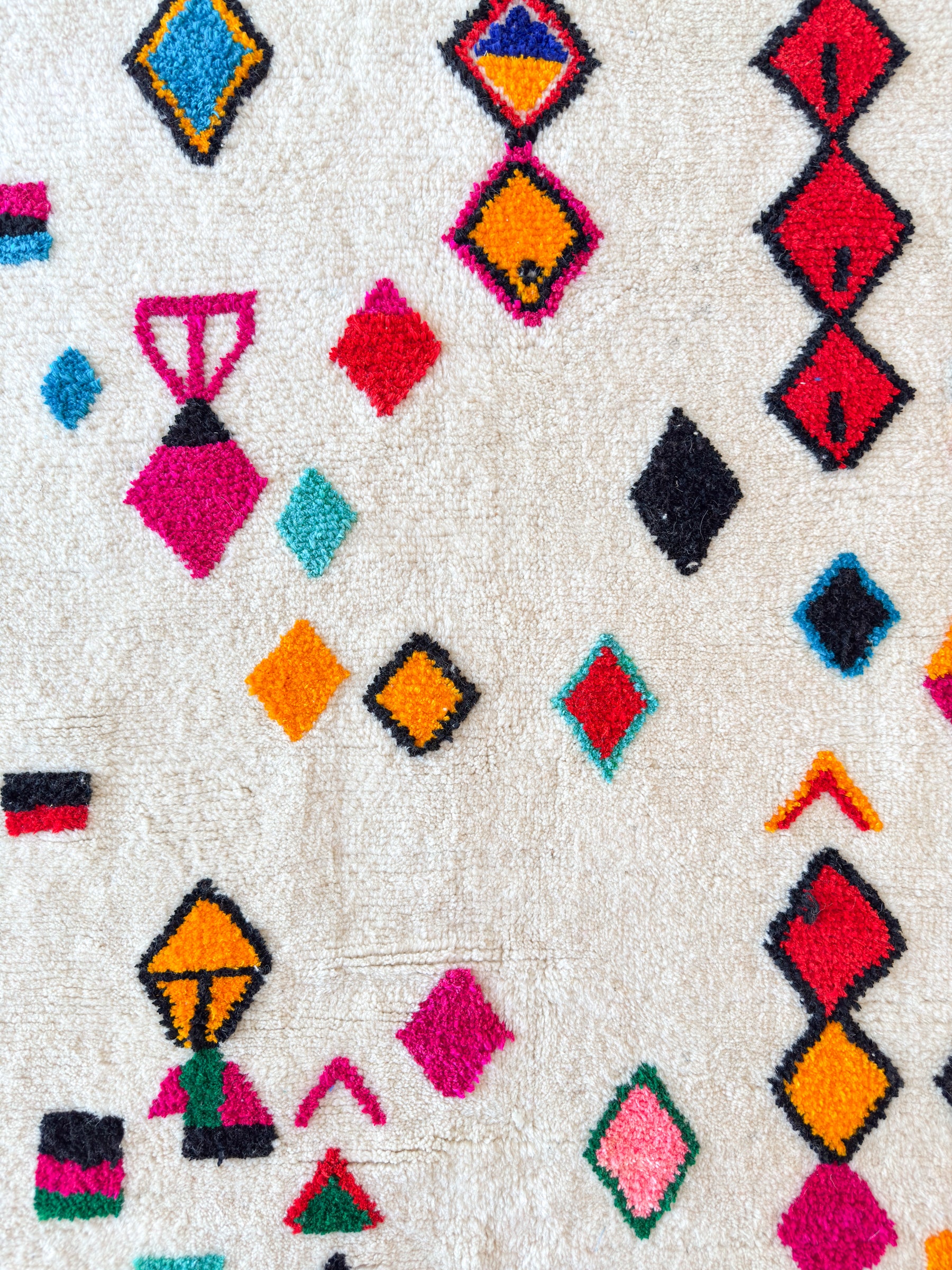 Tapis berbère coloré 146 x 248 cm - n°2592