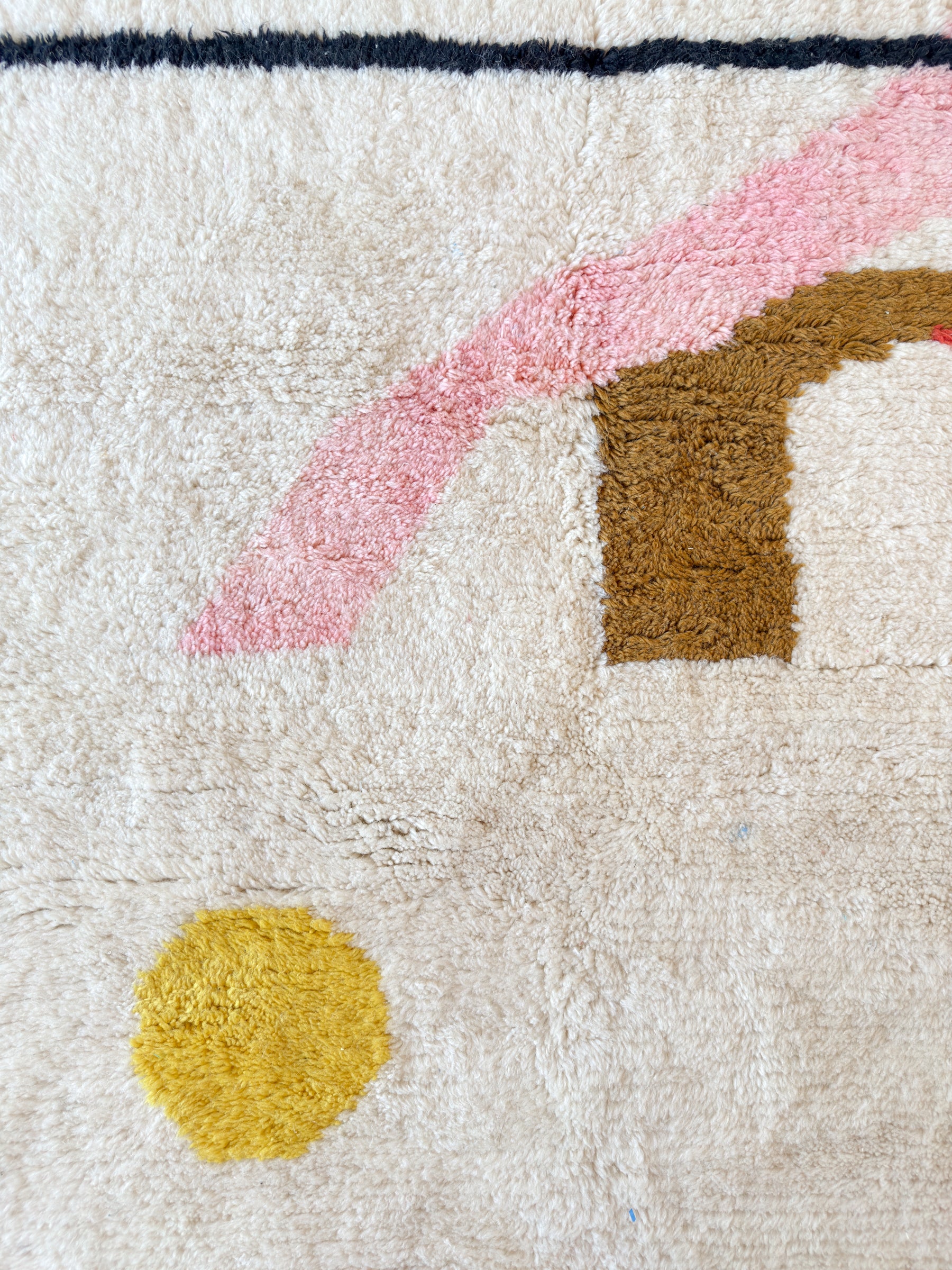 Tapis berbère coloré 123 x 197 cm - n°2582