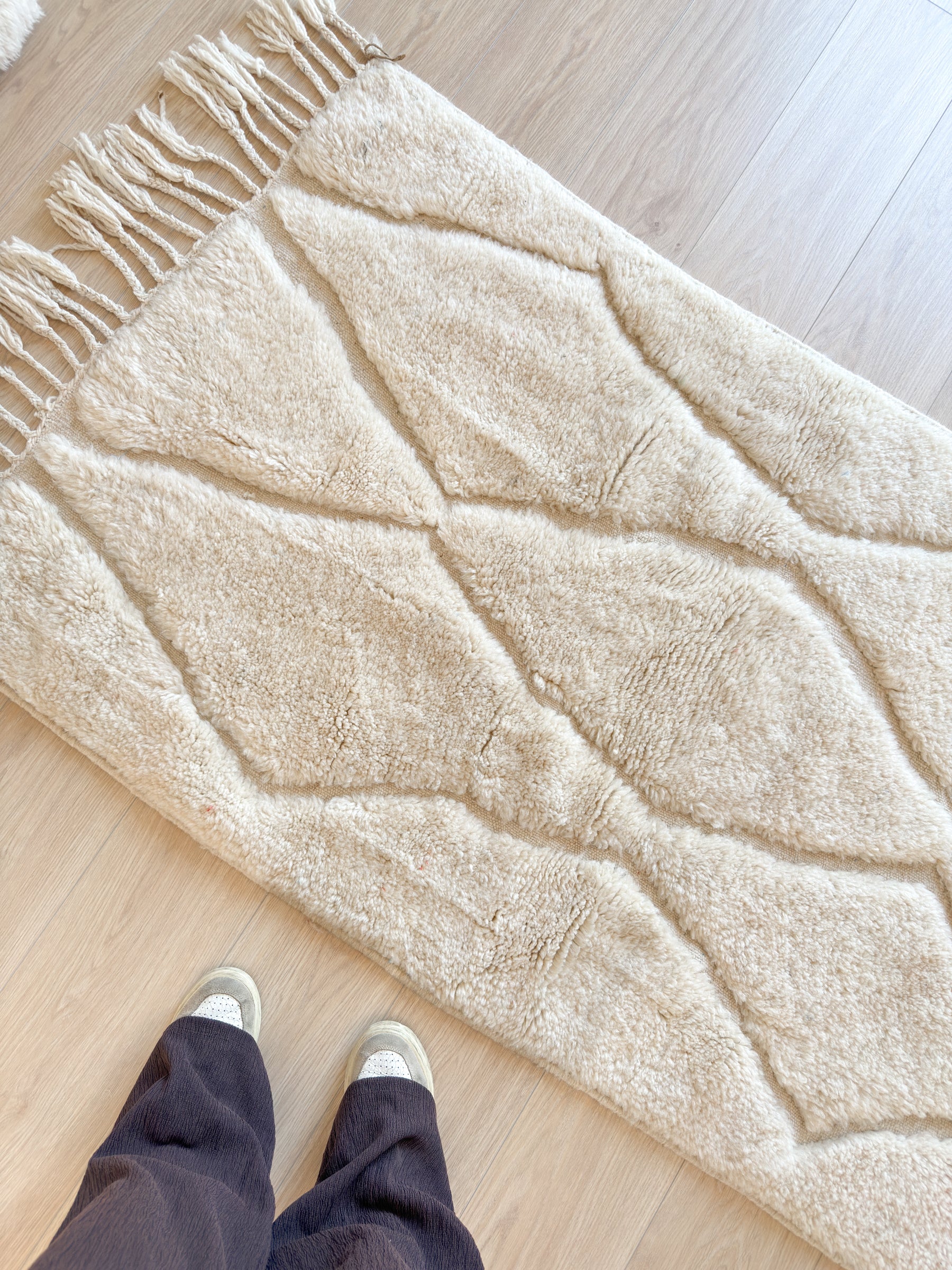 Tapis Beni Ouarain 96 x 181 cm - n°2606