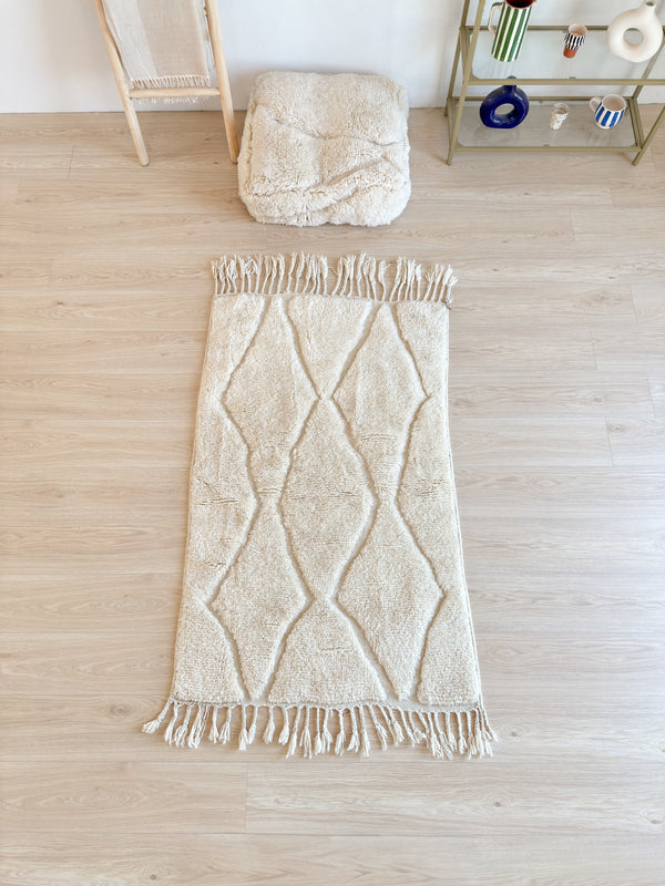 Tapis Beni Ouarain 96 x 181 cm - n°2606