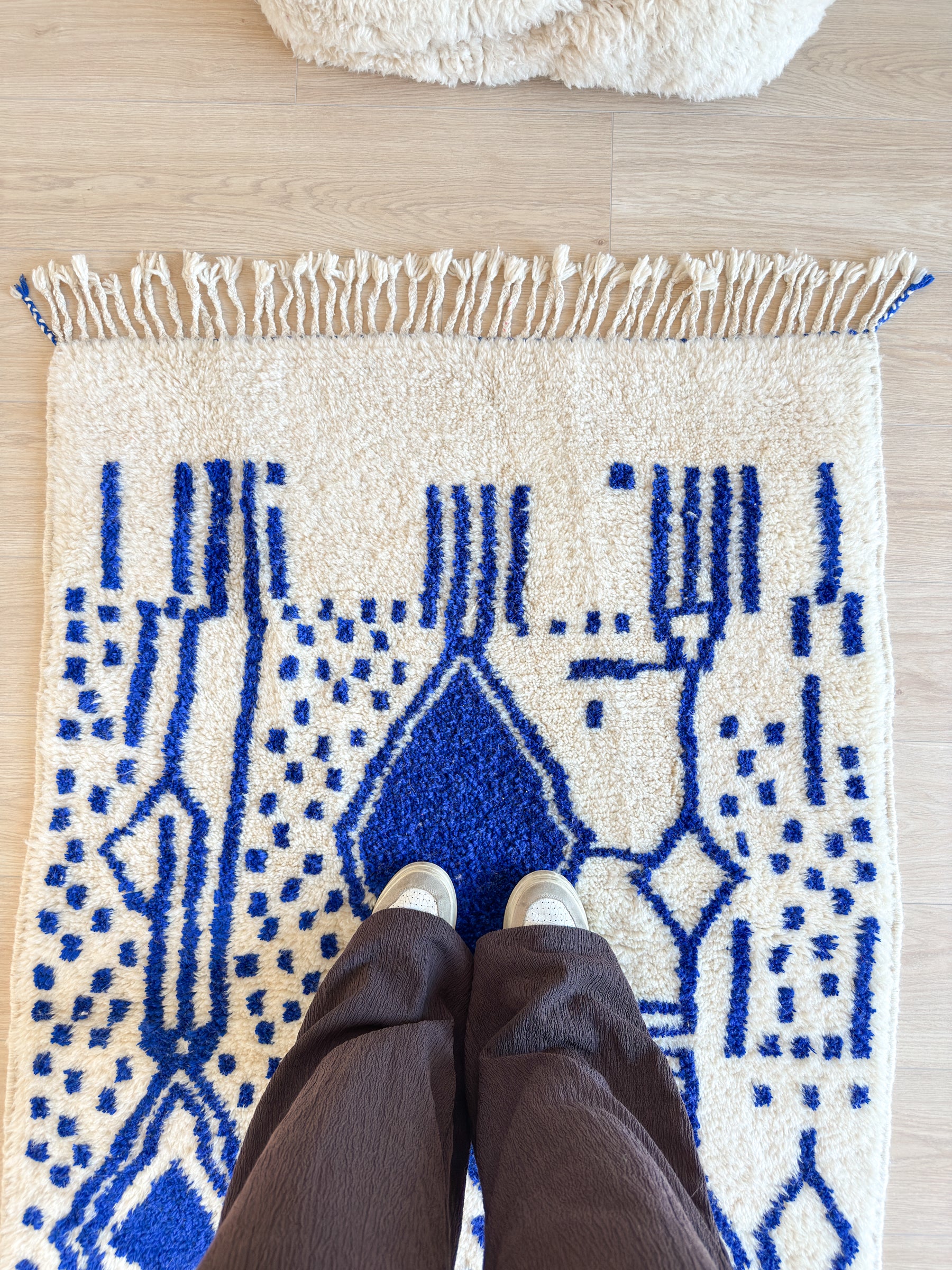 Tapis berbère coloré 103 x 168 cm - n°2608