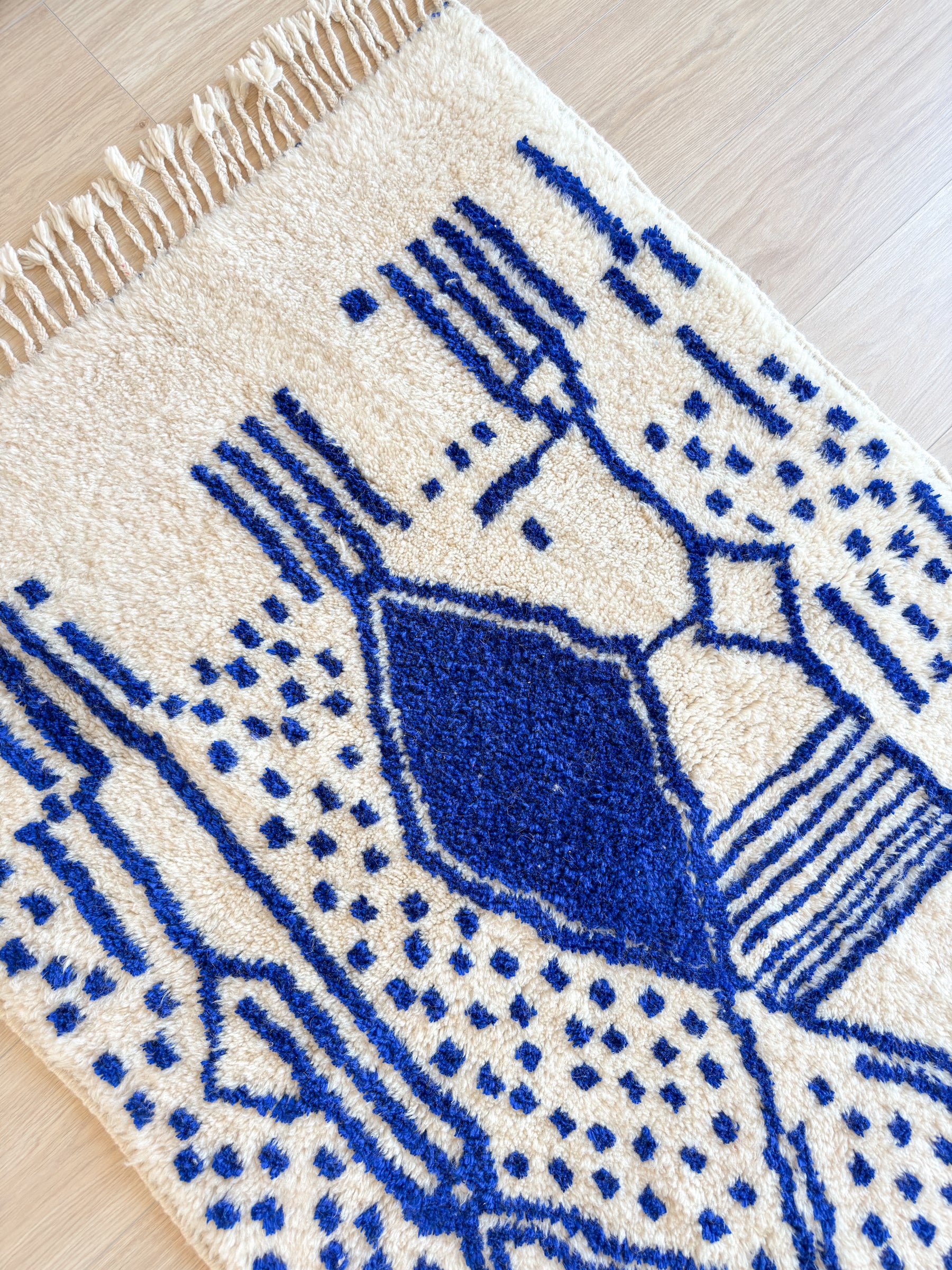 Tapis berbère coloré 103 x 168 cm - n°2608