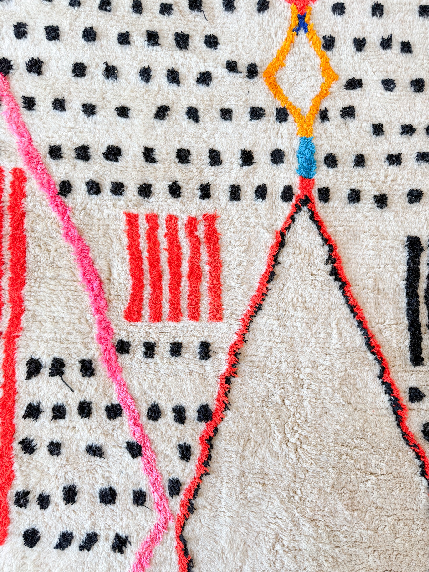 Tapis berbère coloré 200 x 314 cm - n°2600