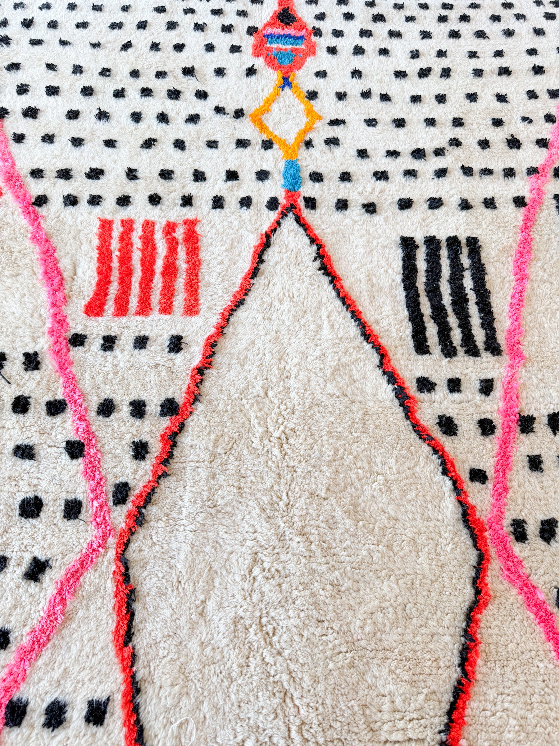 Tapis berbère coloré 200 x 314 cm - n°2600