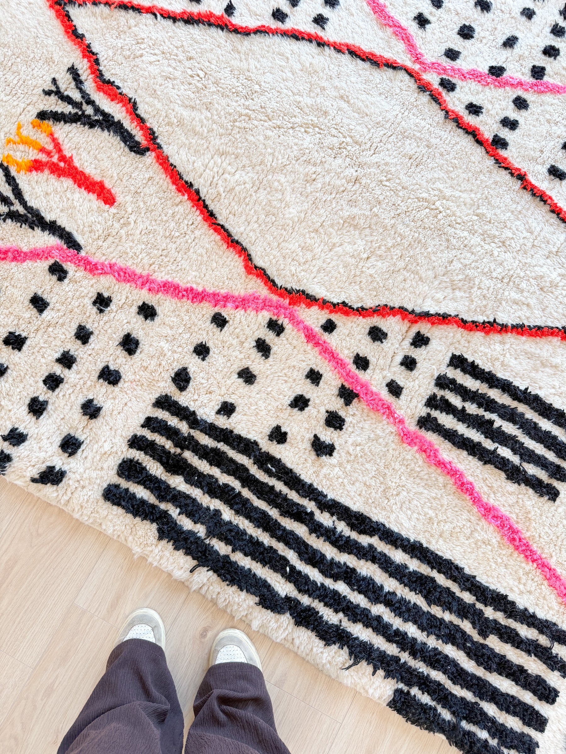 Tapis berbère coloré 200 x 314 cm - n°2600