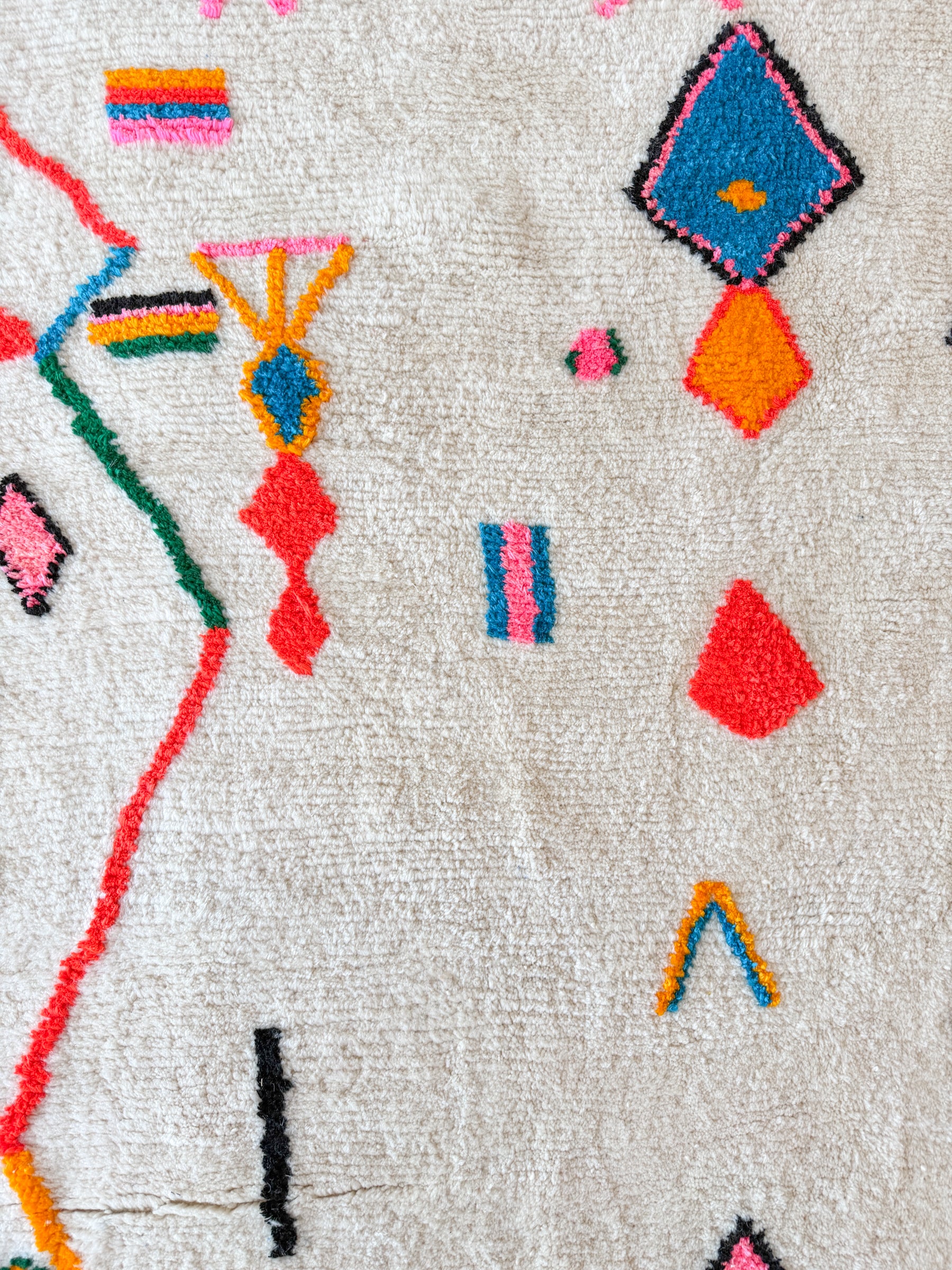 Tapis berbère coloré 192 x 310 cm - n°2578