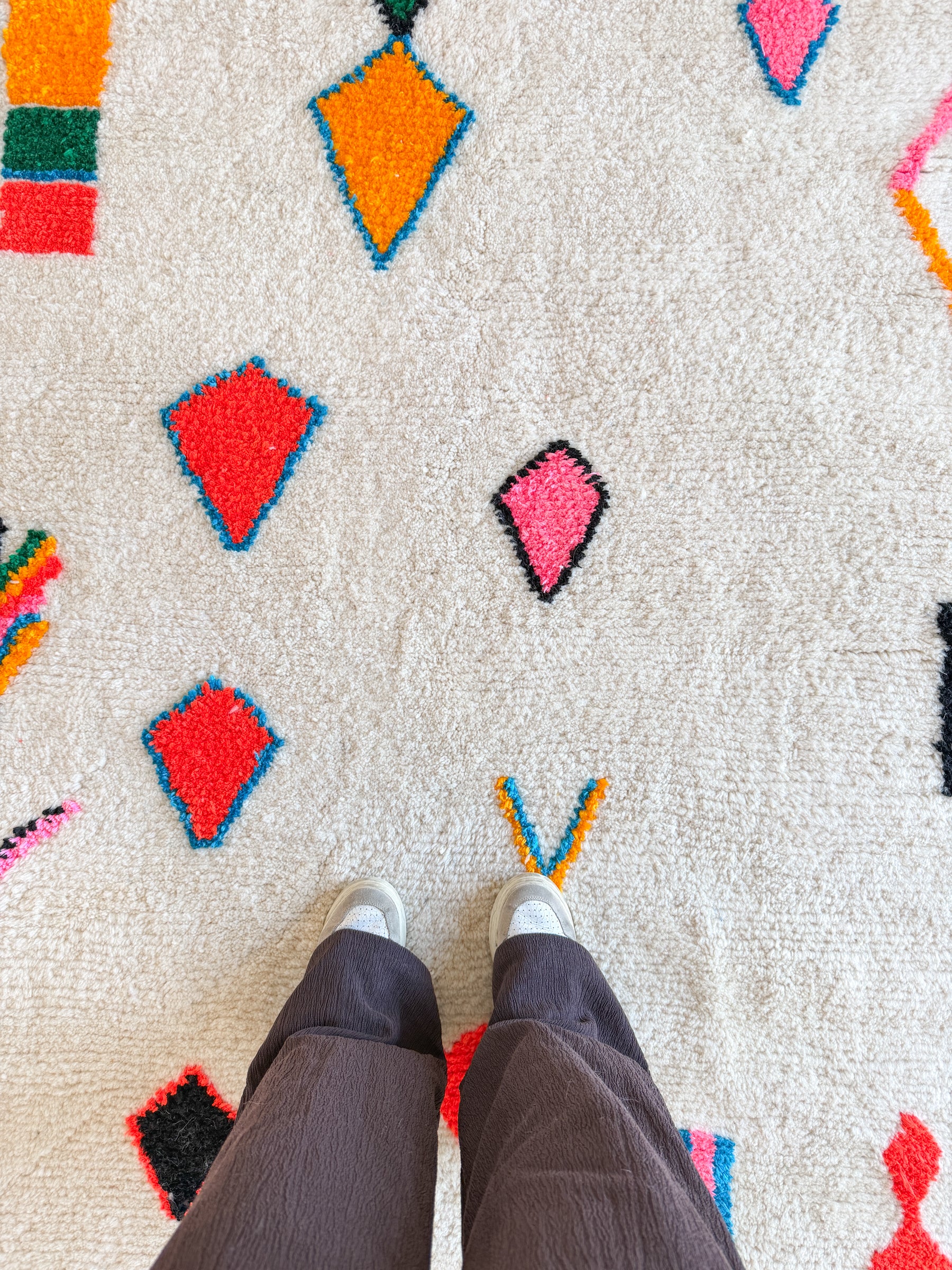 Tapis berbère coloré 192 x 310 cm - n°2578