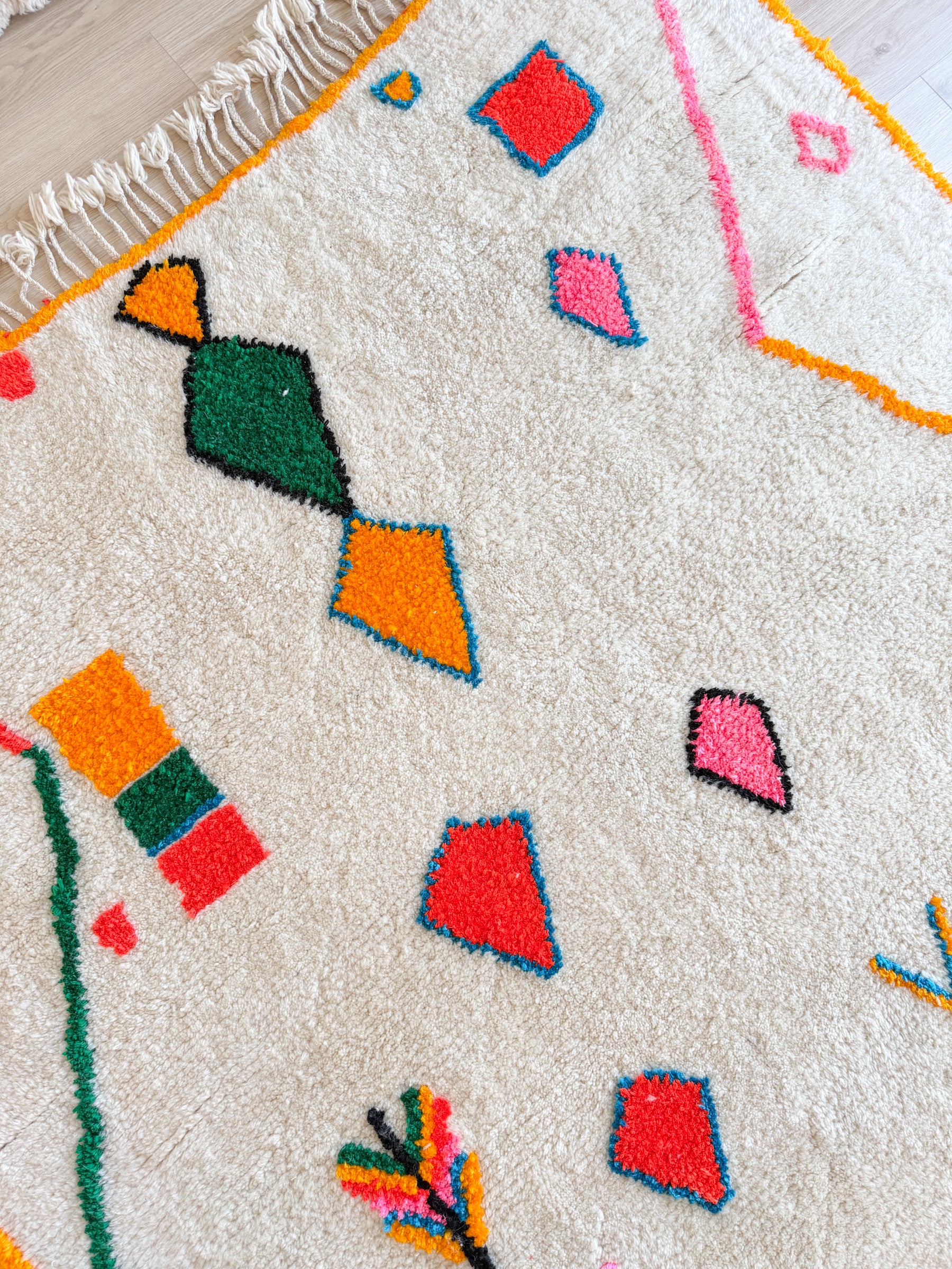 Tapis berbère coloré 192 x 310 cm - n°2578
