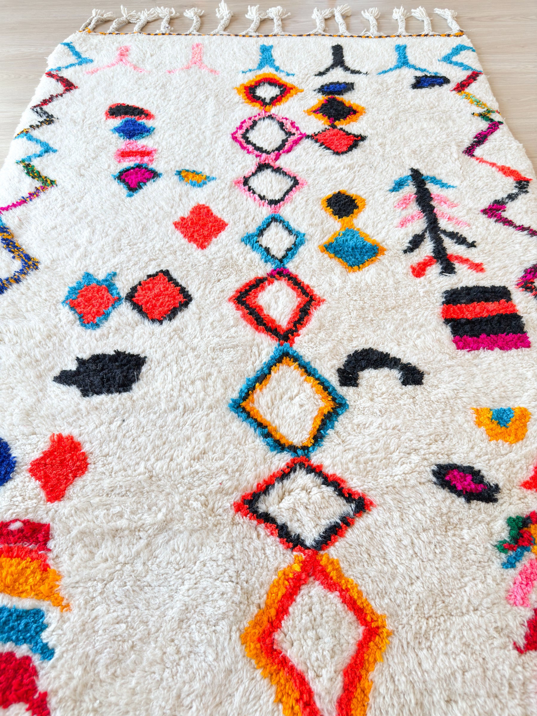 Tapis berbère coloré 142 x 240 cm - n°2598