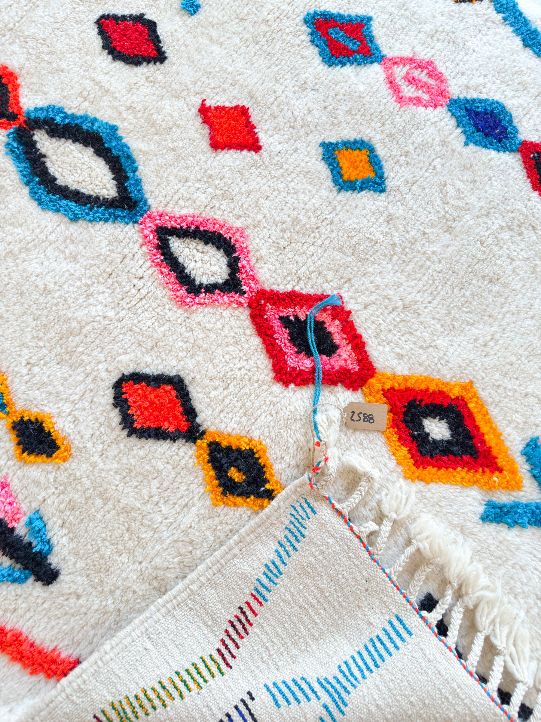 Tapis berbère coloré 148 x 218 cm - n°2588