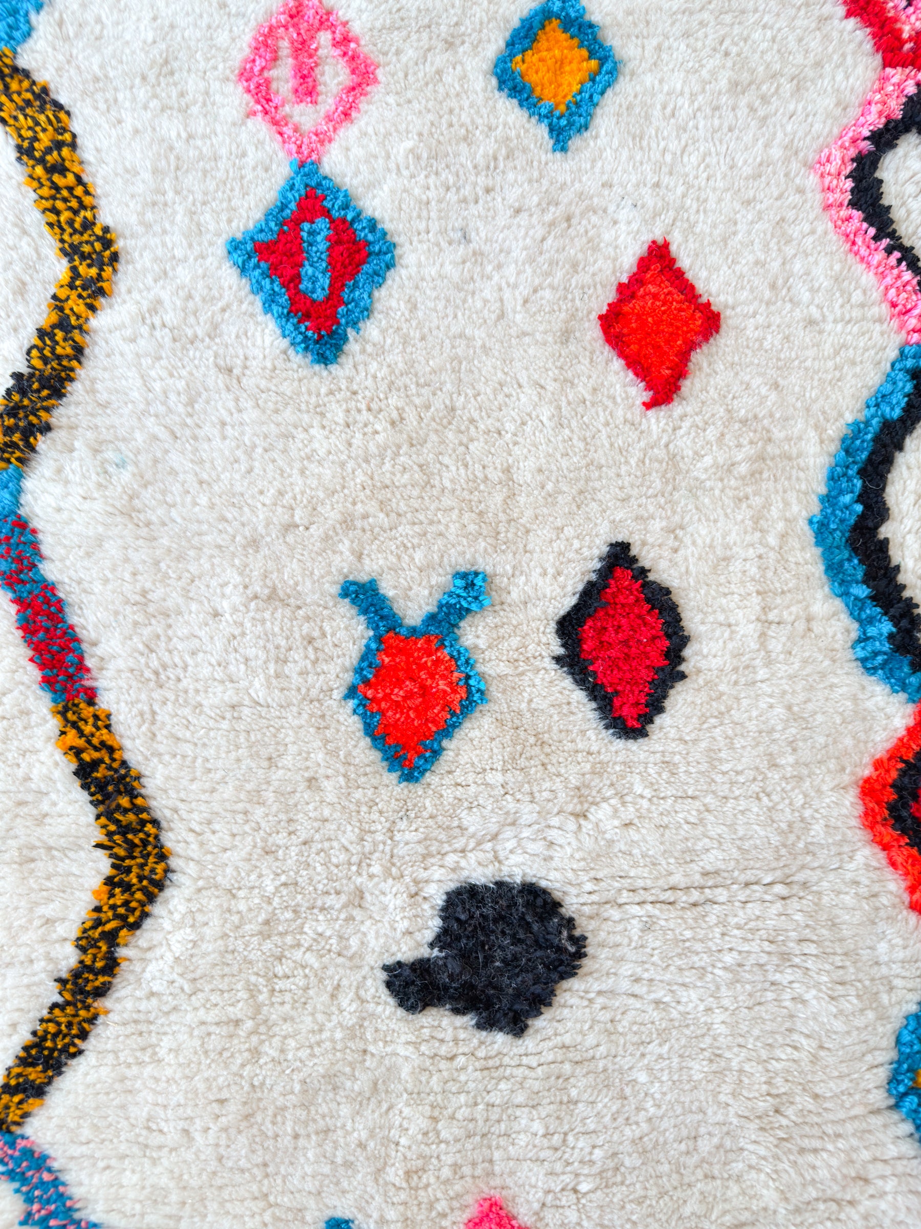 Tapis berbère coloré 148 x 218 cm - n°2588