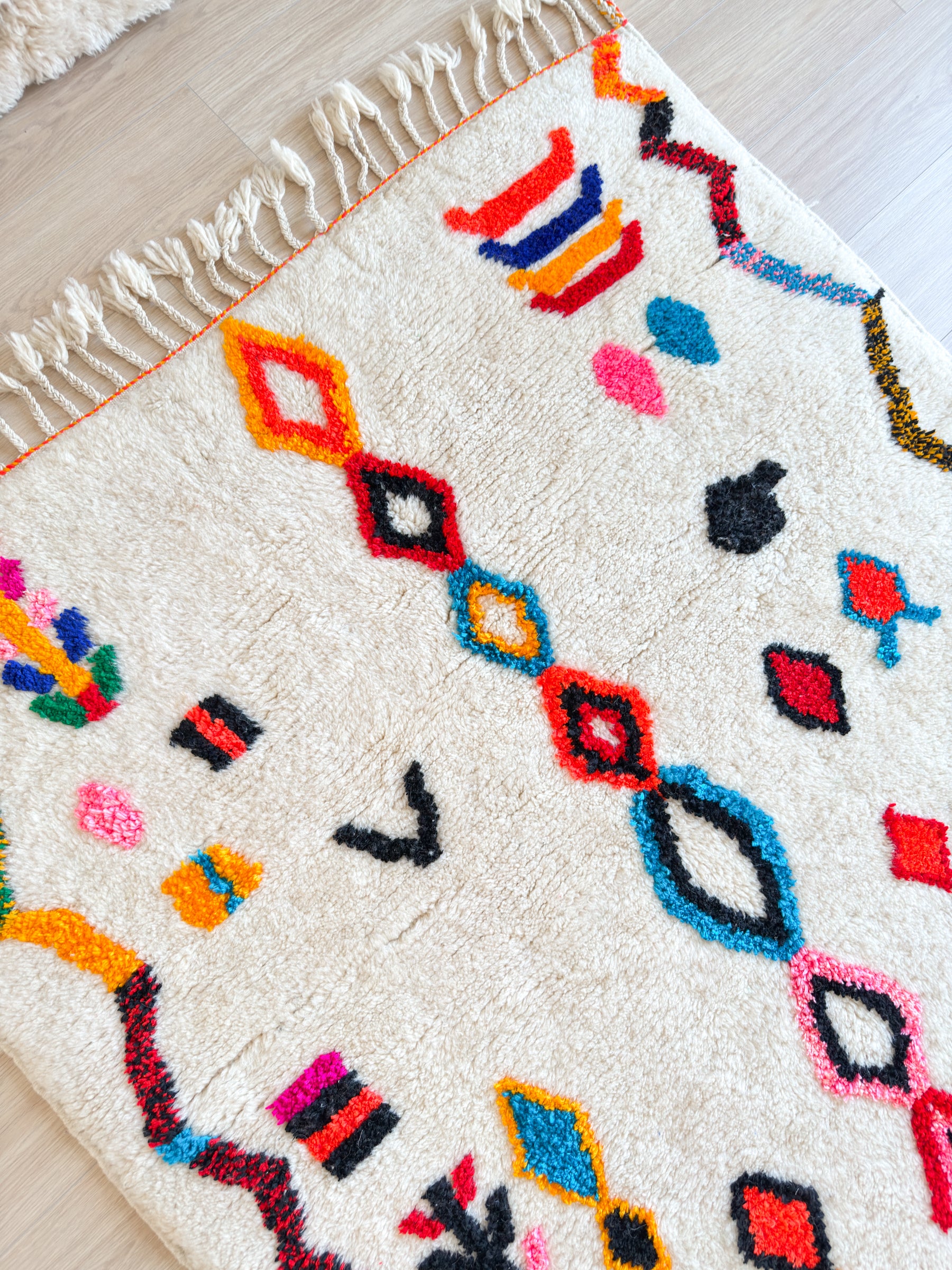 Tapis berbère coloré 148 x 218 cm - n°2588
