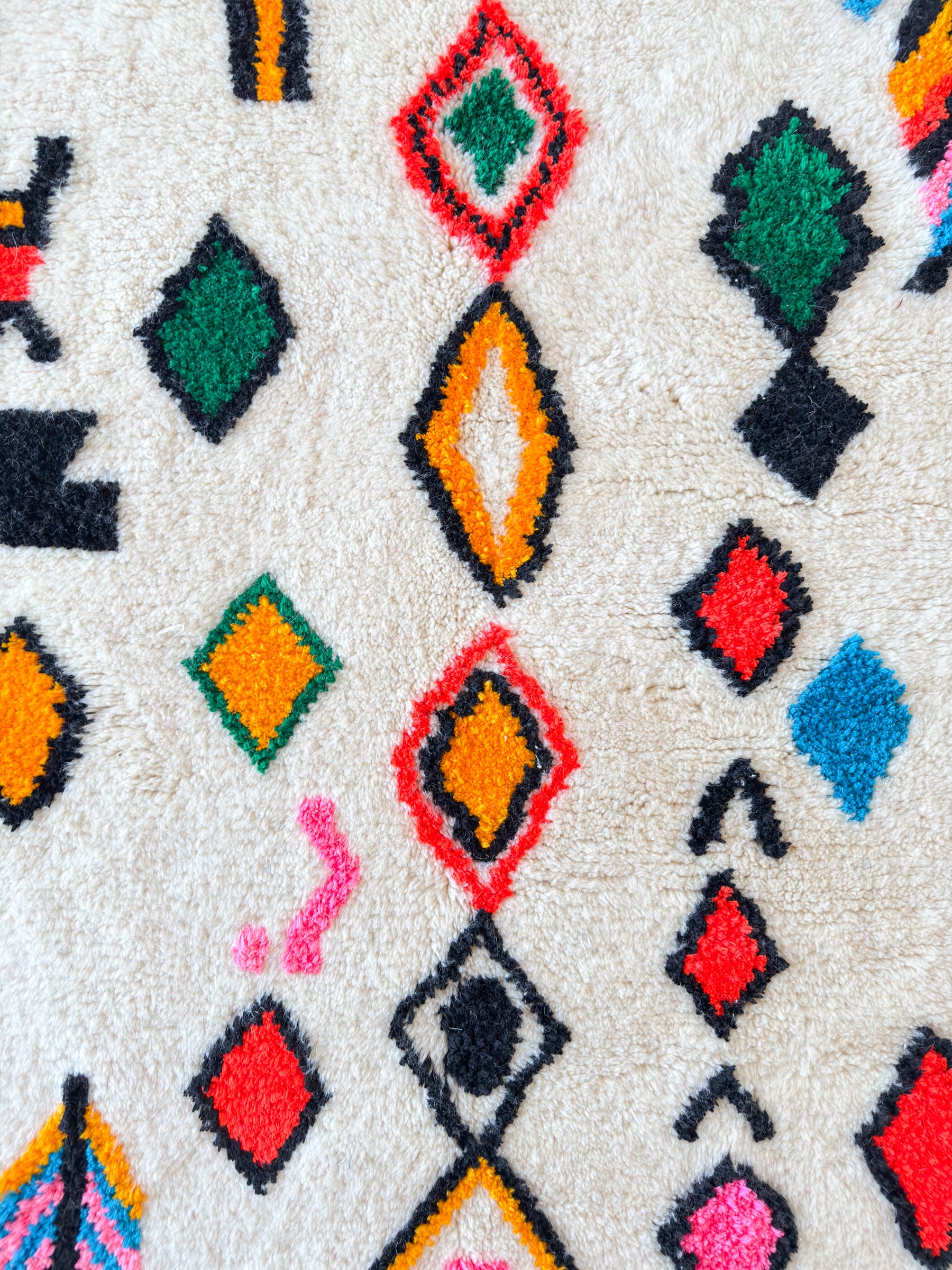 Tapis berbère coloré 144 x 229 cm - n°2580