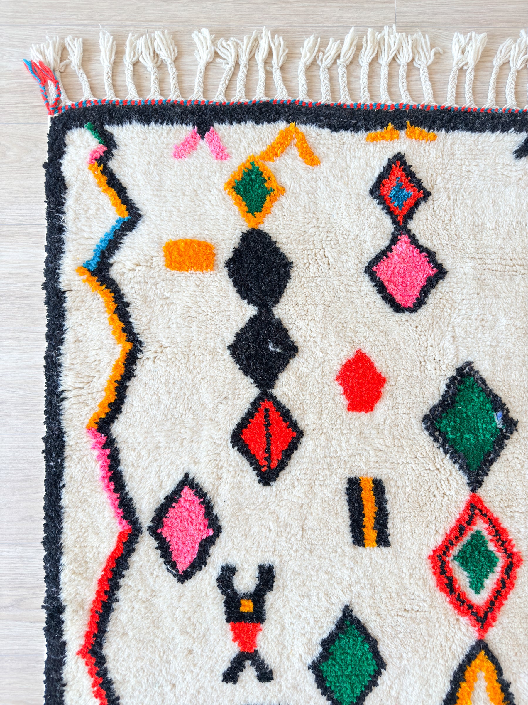 Tapis berbère coloré 144 x 229 cm - n°2580