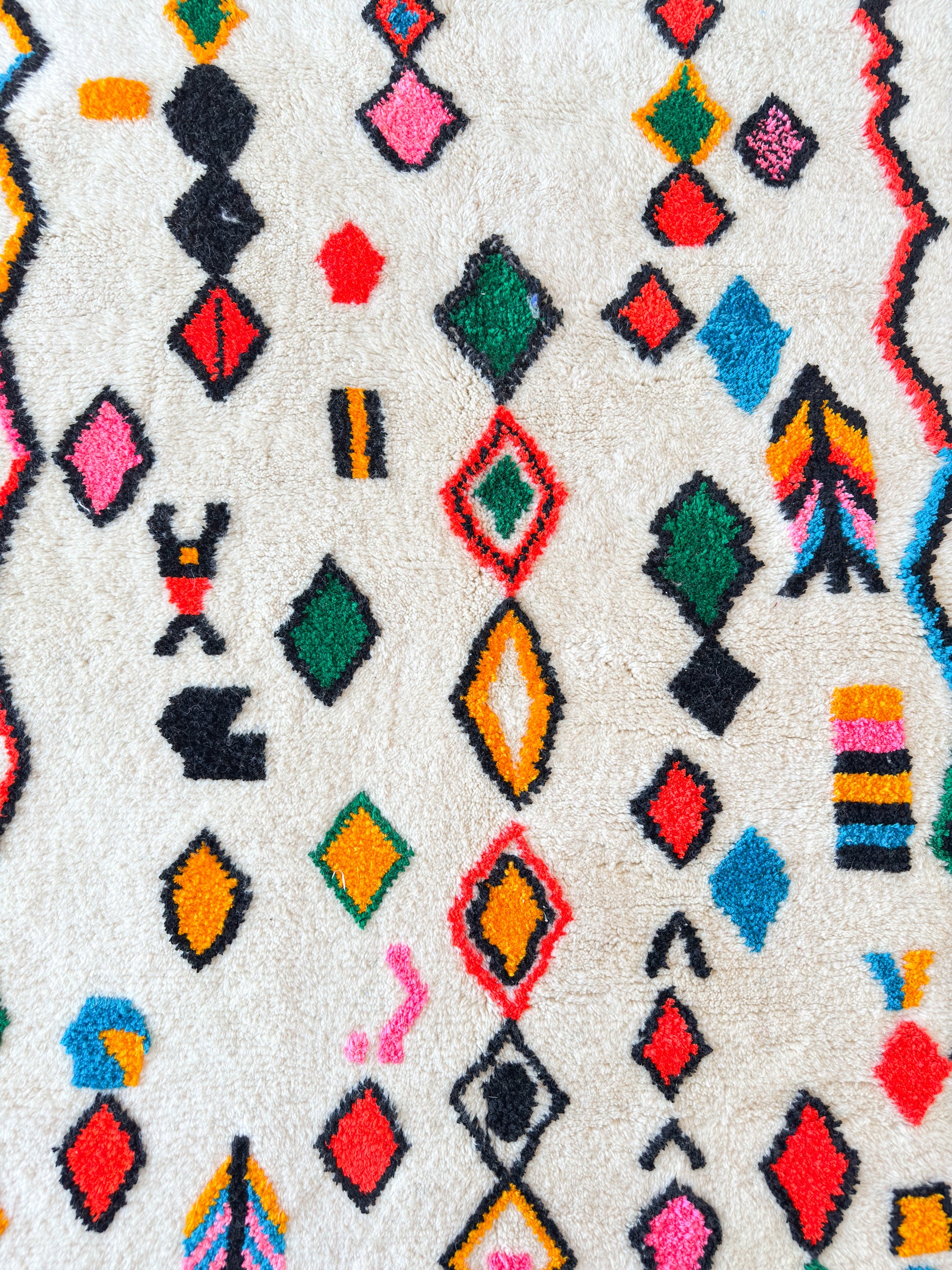Tapis berbère coloré 144 x 229 cm - n°2580