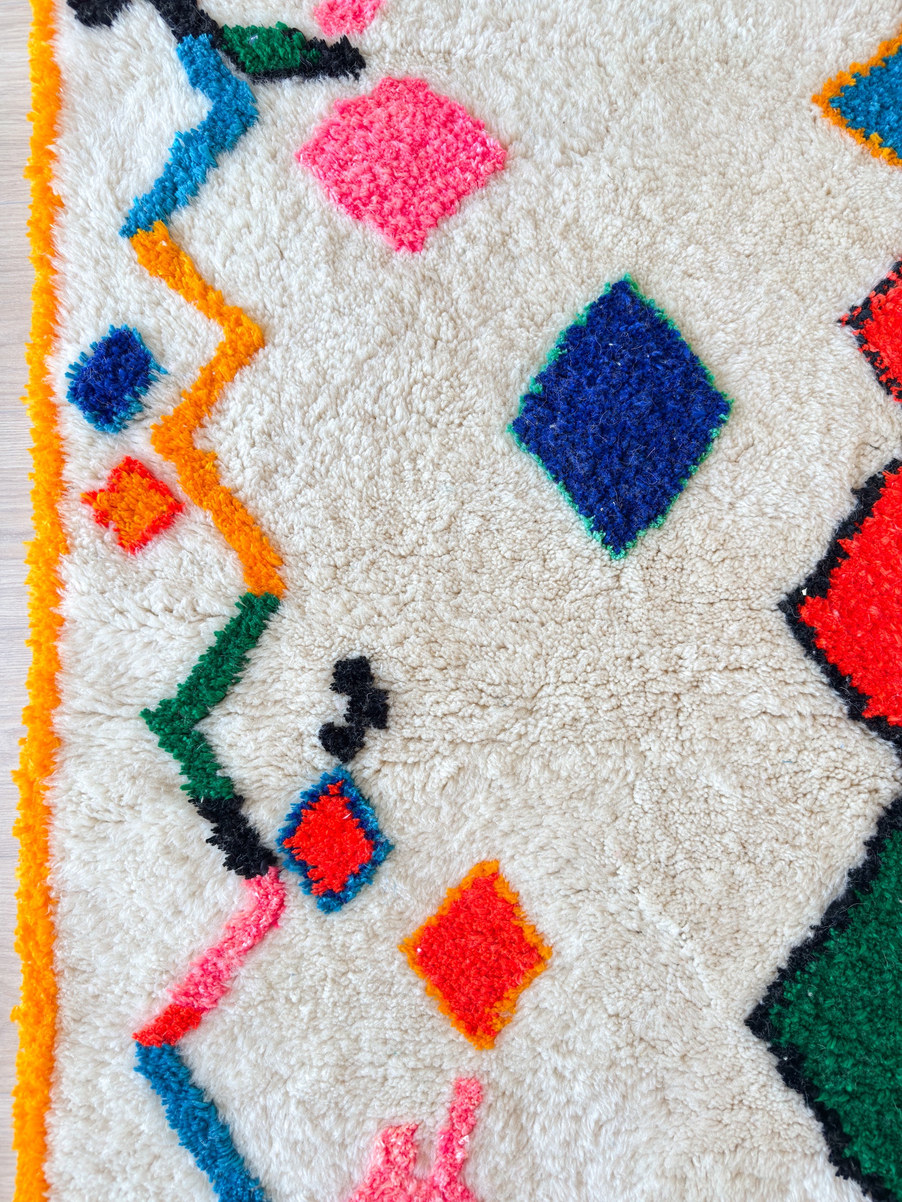Tapis berbère coloré 160 x 239 cm - n°2590