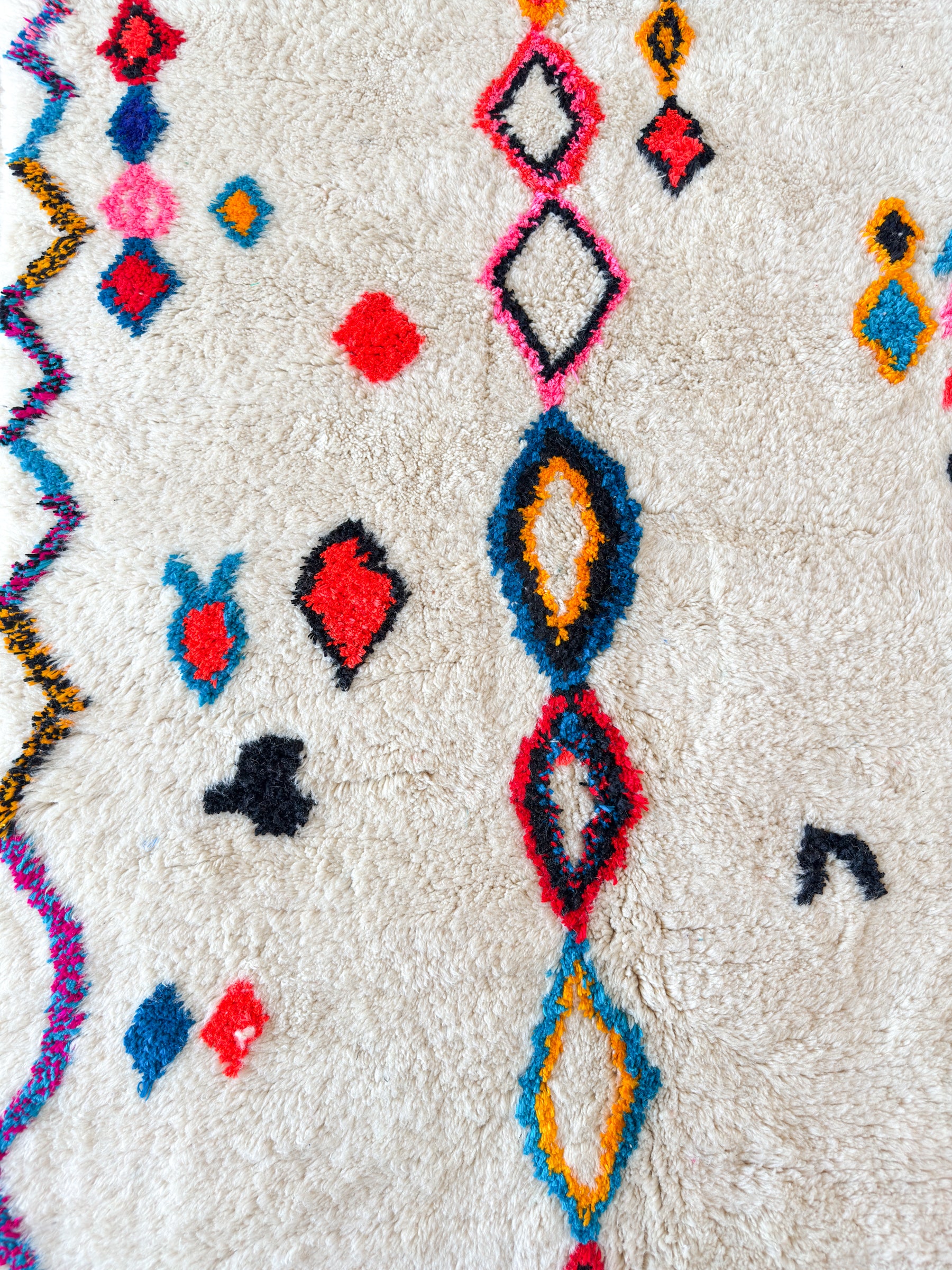 Tapis berbère coloré 150 x 266 cm - n°2610