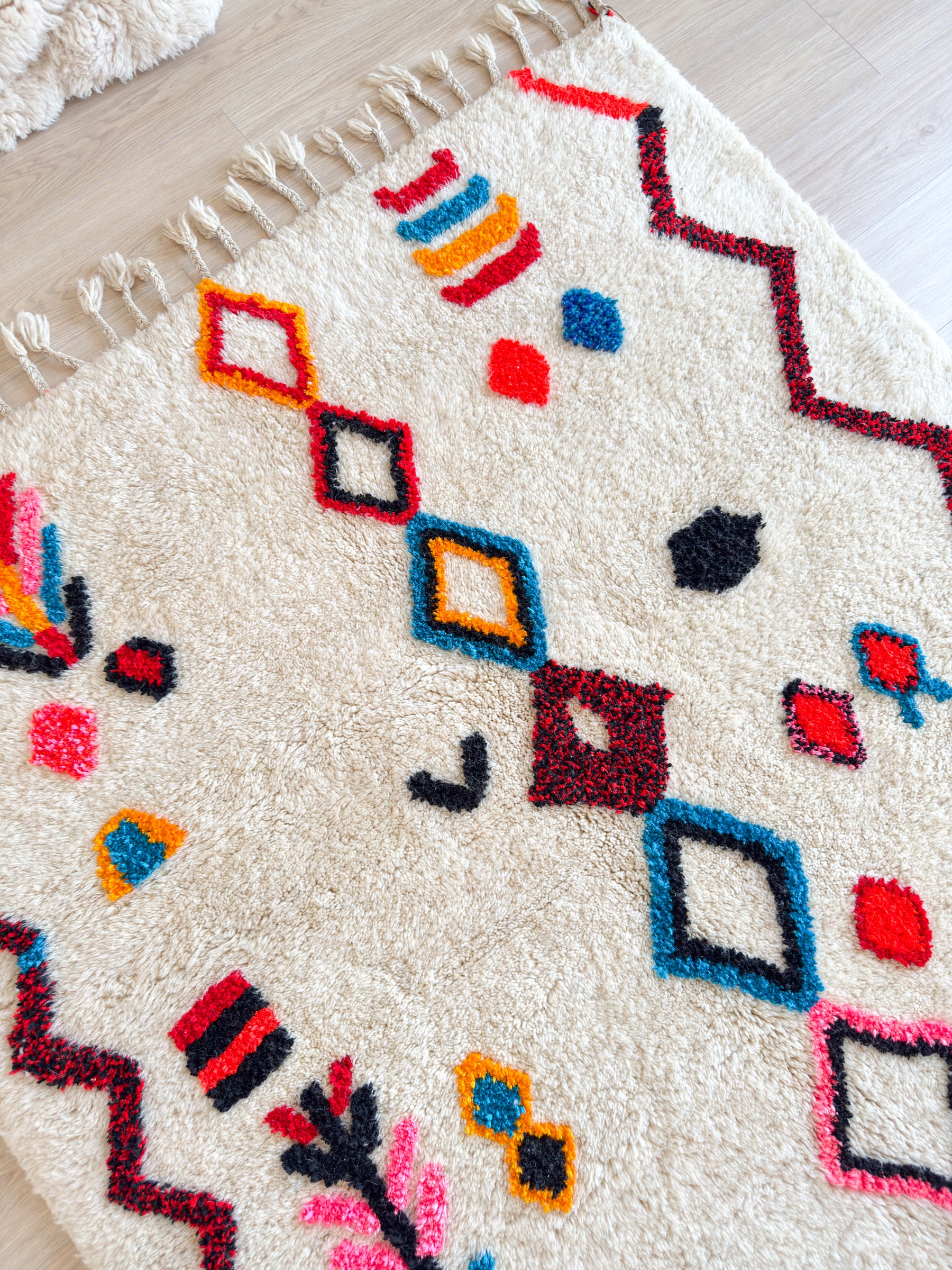 Tapis berbère coloré 165 x 278 cm - n°2612