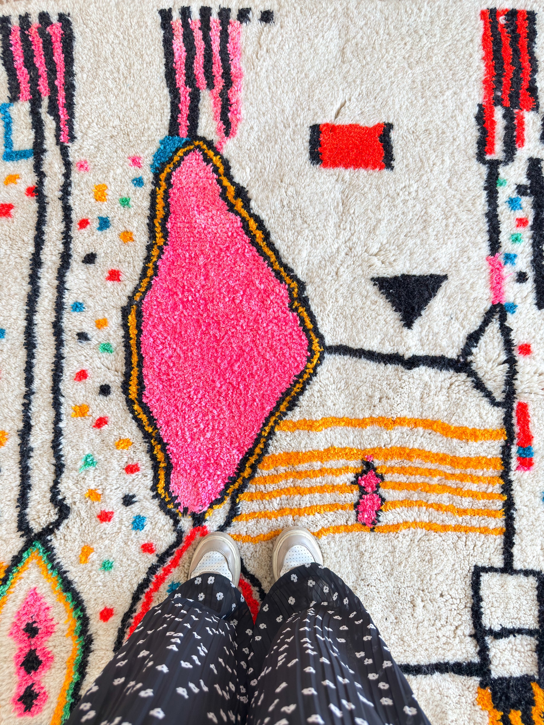 Tapis berbère coloré 169 x 283 cm - n°2629