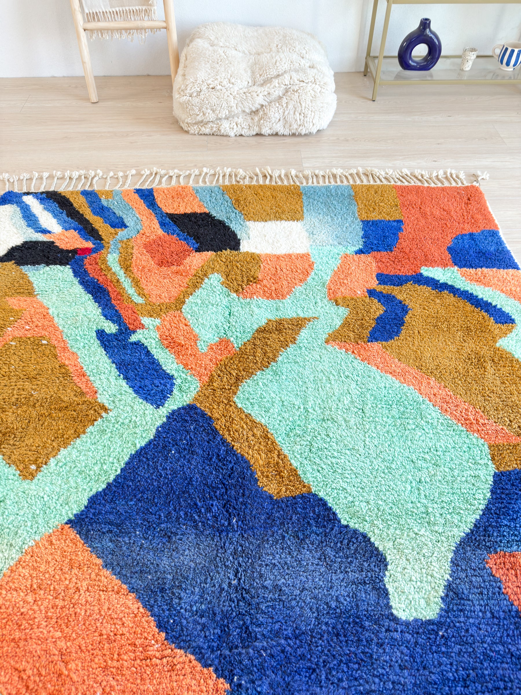 Tapis berbère coloré 181 x 285 cm - n°2624